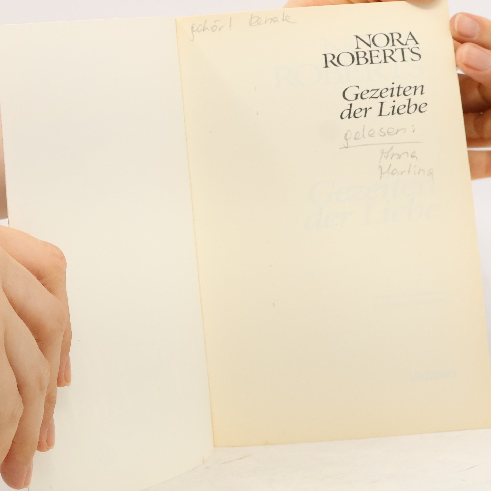 Nora Roberts Tief im Herzen, Gezeiten der Liebe