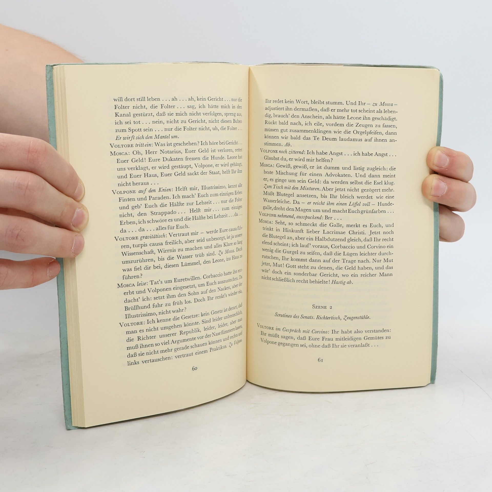 Stefan Zweig Ben Jonsons "Volpone"