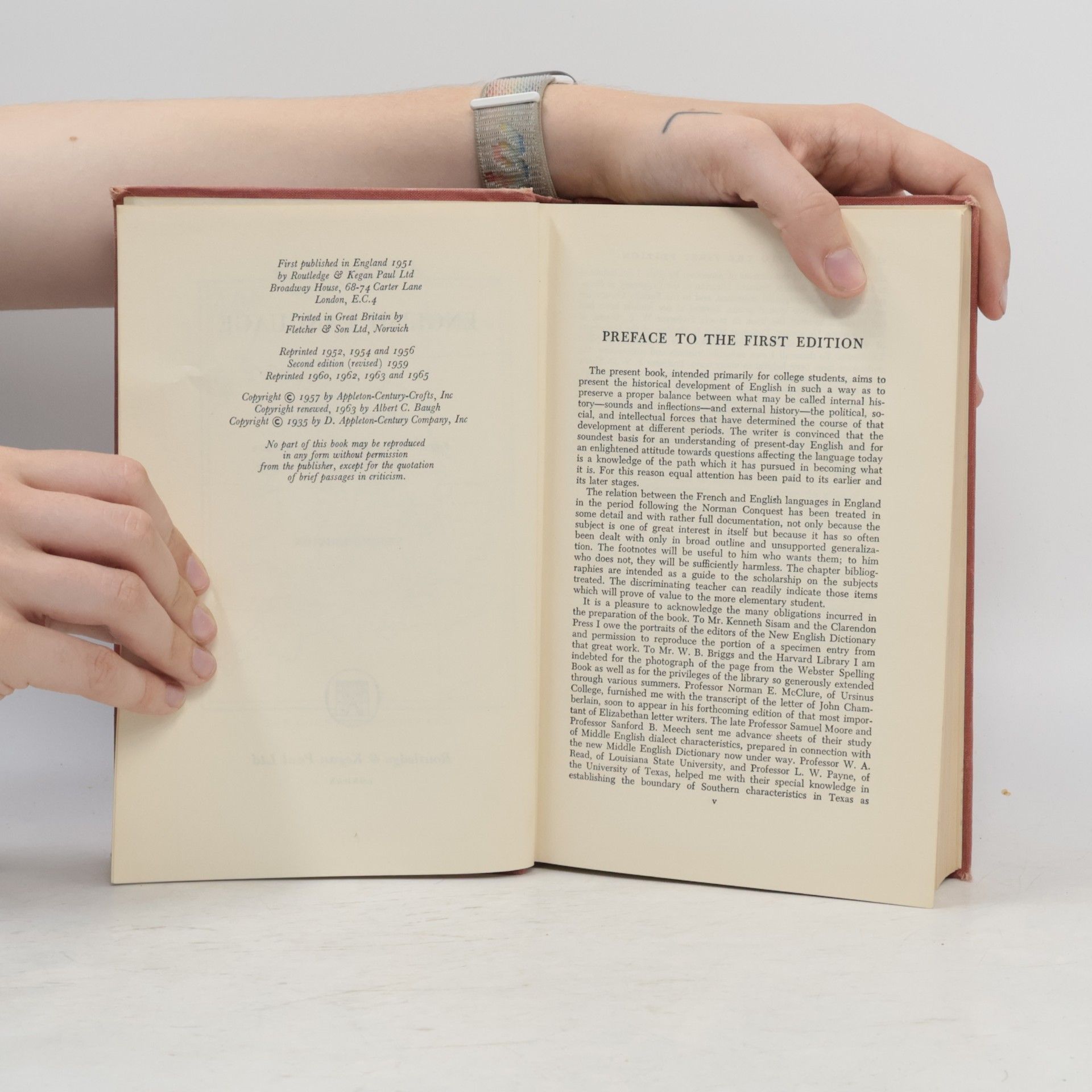 Albert Croll Baugh A History of the English Language