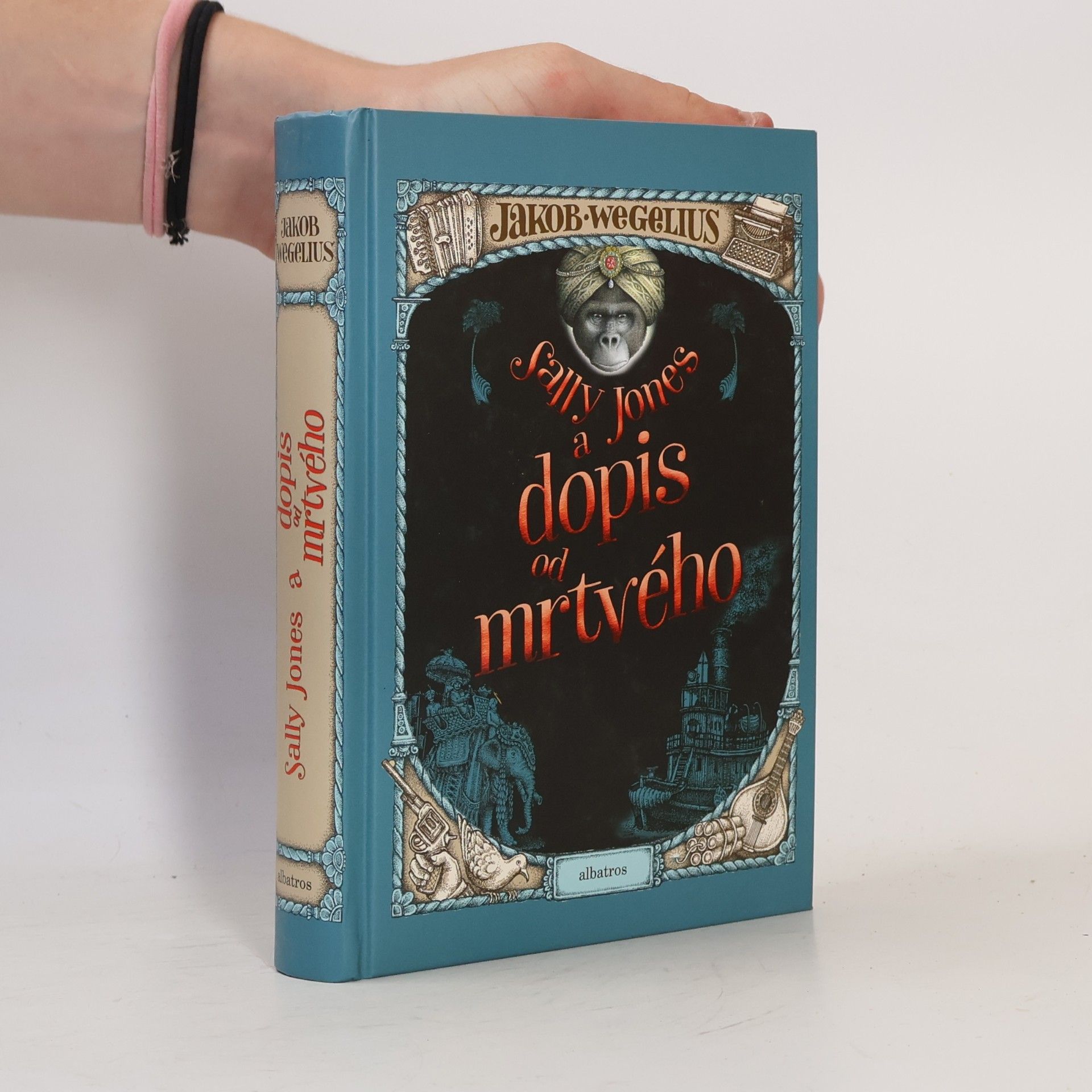 Jakob Wegelius Sally Jones a dopis od mrtvého