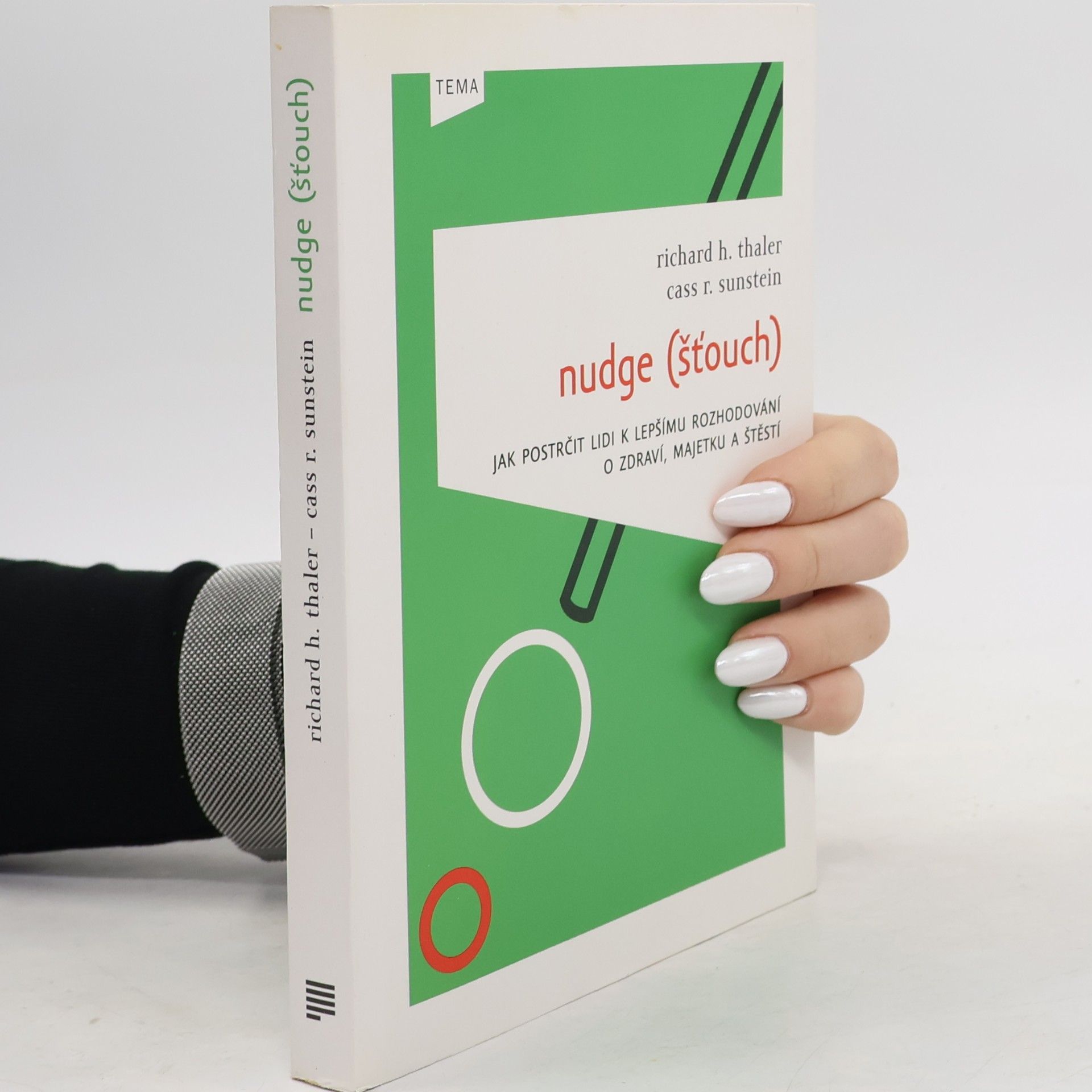 Richard Taler Nudge (Šťouch). Jak postrčit lidi k lepšímu rozhodování o zdraví, majetku a štěstí