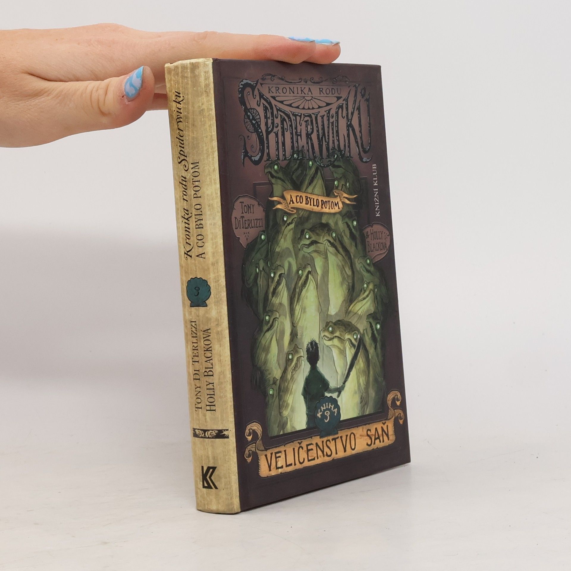 Tony DiTerlizzi Kronika rodu Spiderwicků - a co bylo potom. Kniha 3, Veličenstvo saň