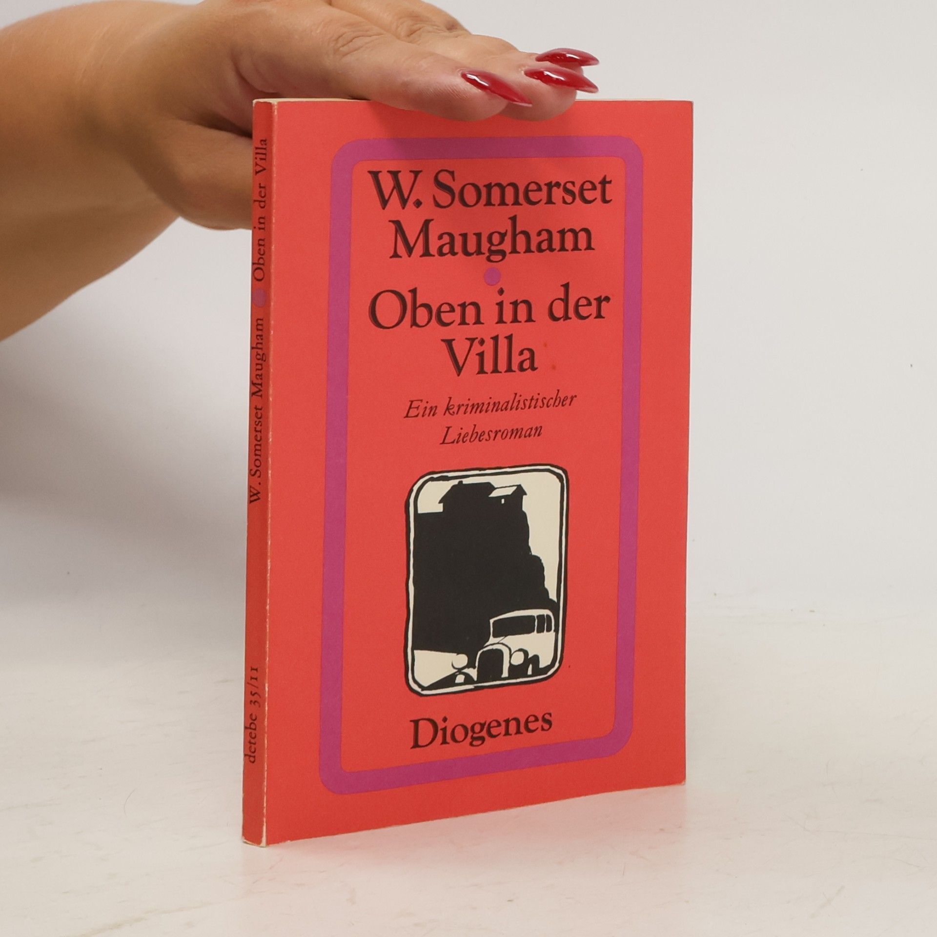 William Somerset Maugham Oben in der Villa