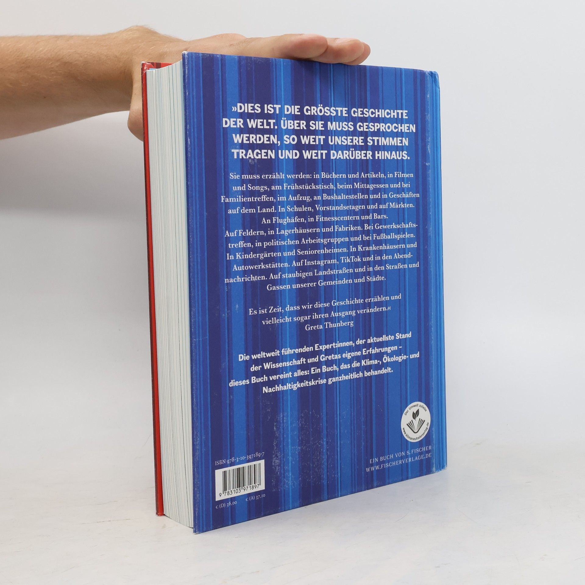 Greta Thunberg Das Klima-Buch von Greta Thunberg