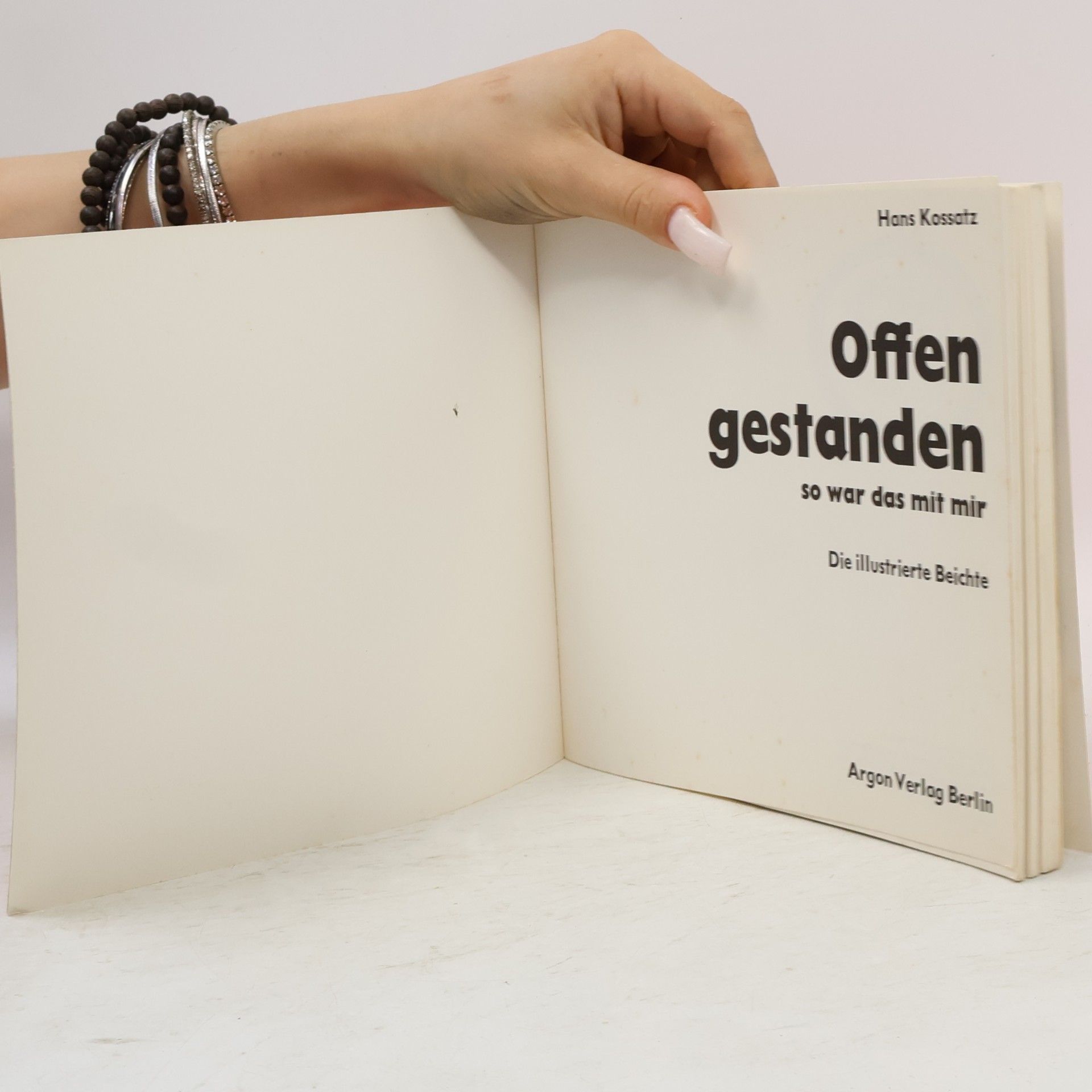 Hans Ewald Kossatz Offen gestanden