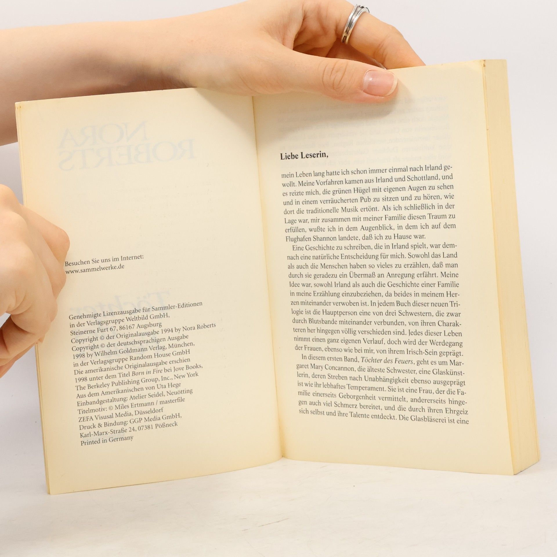 Nora Roberts Töchter des Feuers