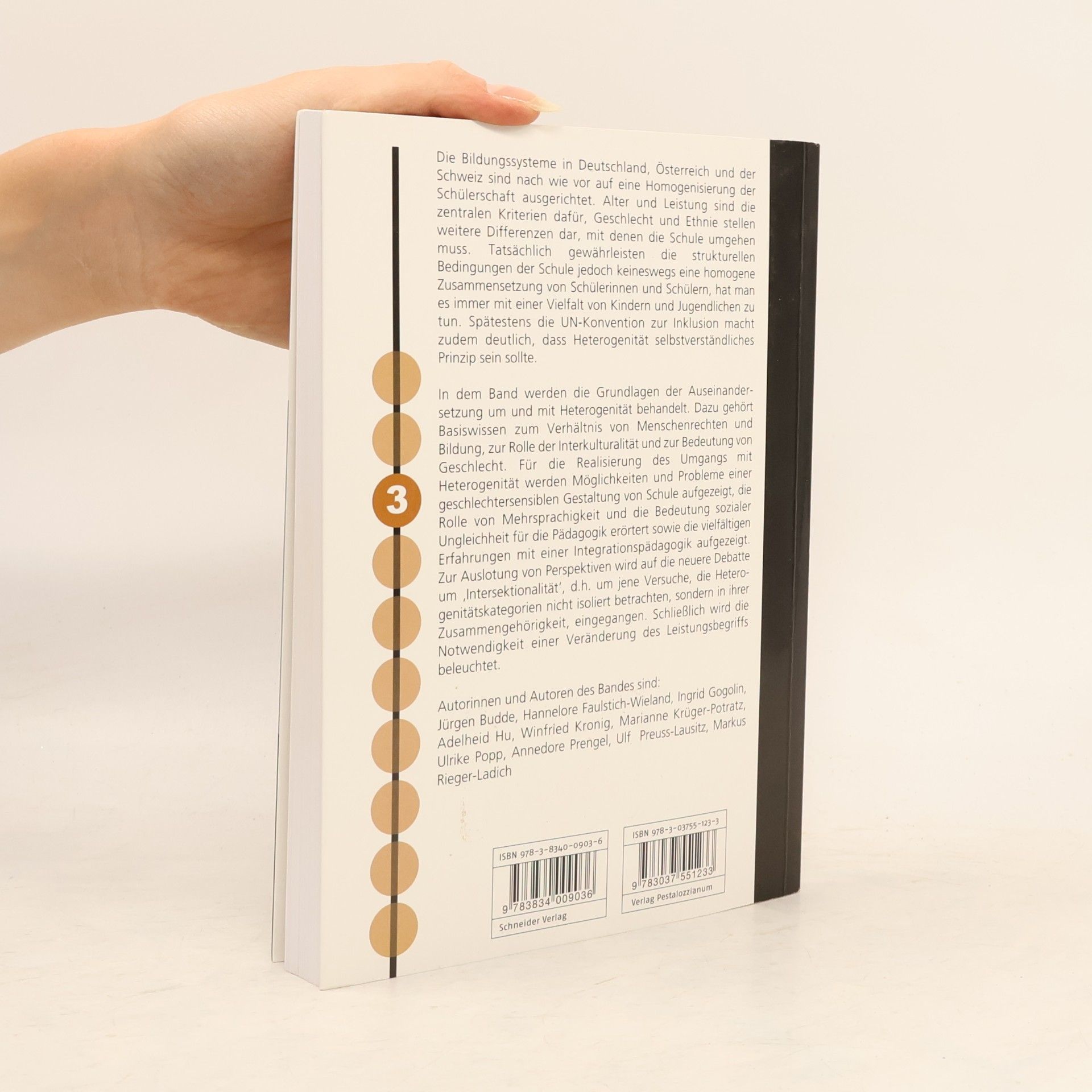 Hannelore Faulstich-Wieland Professionswissen für Lehrerinnen und Lehrer - 3: Umgang mit Heterogenität und Differenz