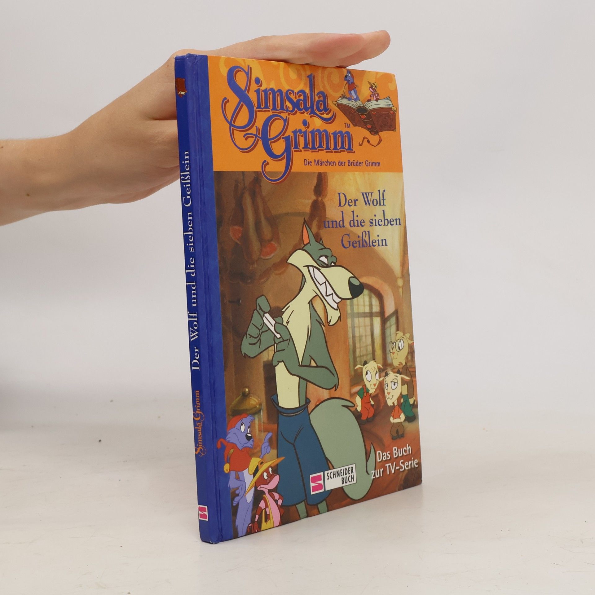 bratři Grimmové Simsala Grimm. Der Wolf und die sieben Geißlein.