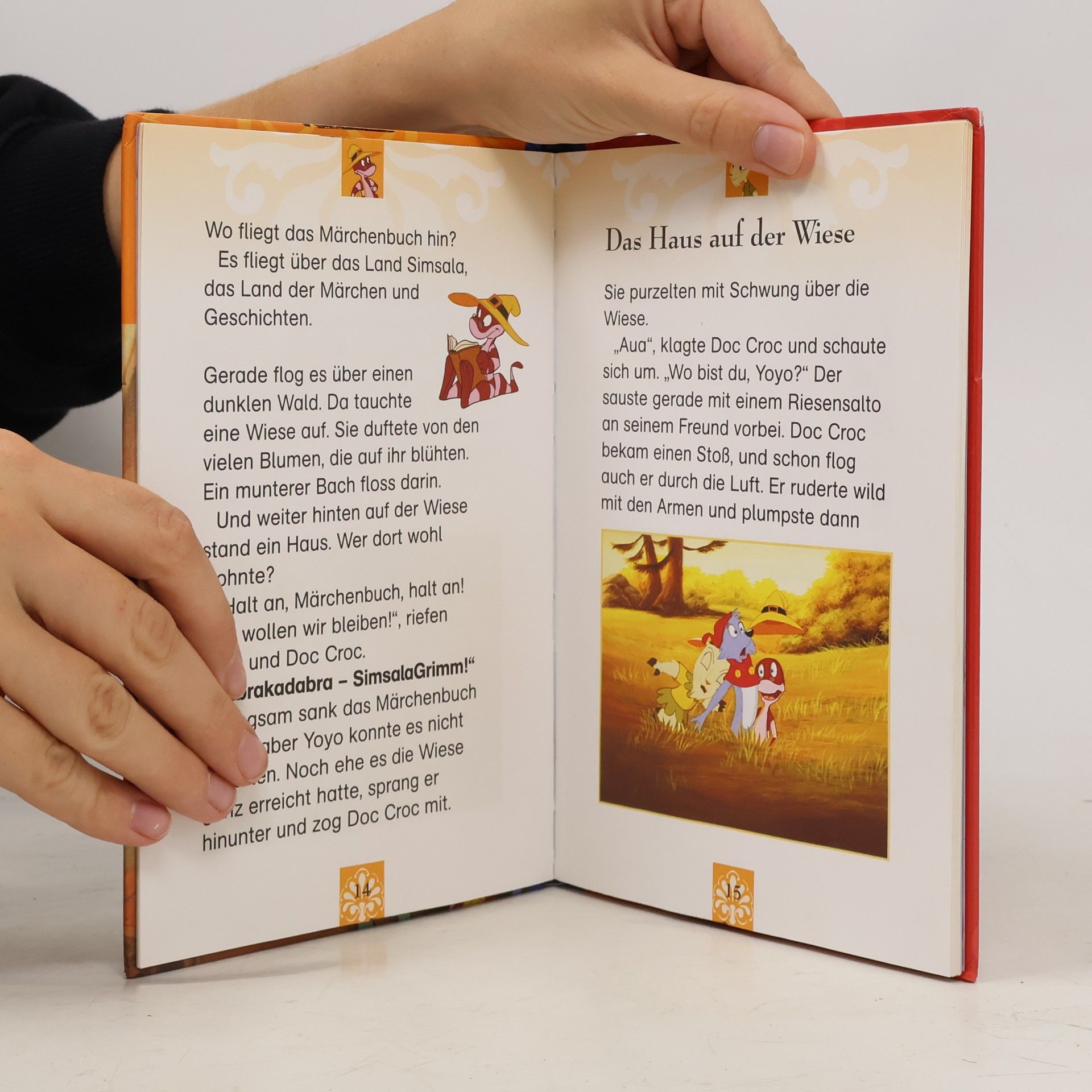 bratři Grimmové Simsala Grimm. Der Wolf und die sieben Geißlein.