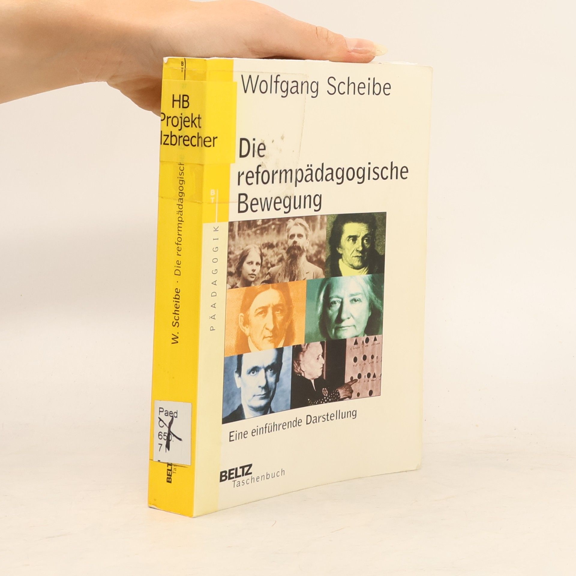 Wolfgang Scheibe Die reformpädagogische Bewegung