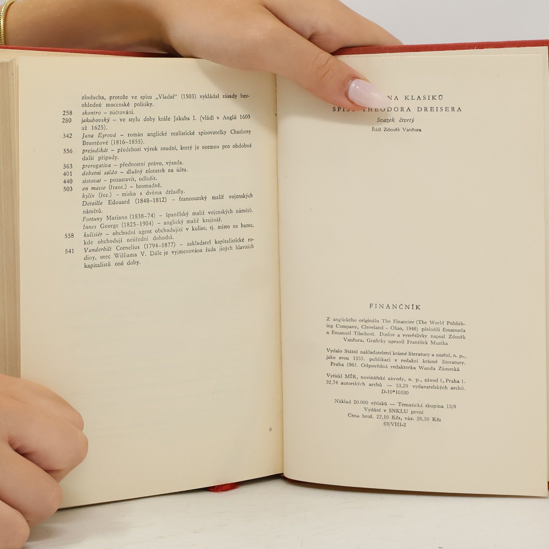 Theodore Dreiser Finančník