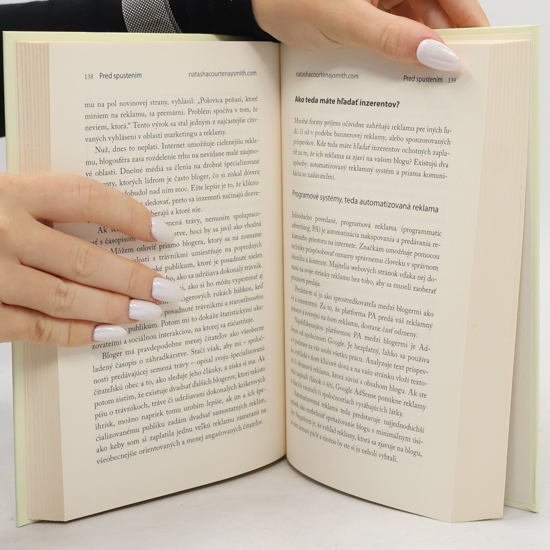 Natasha Courtenay-Smith Blog za milión