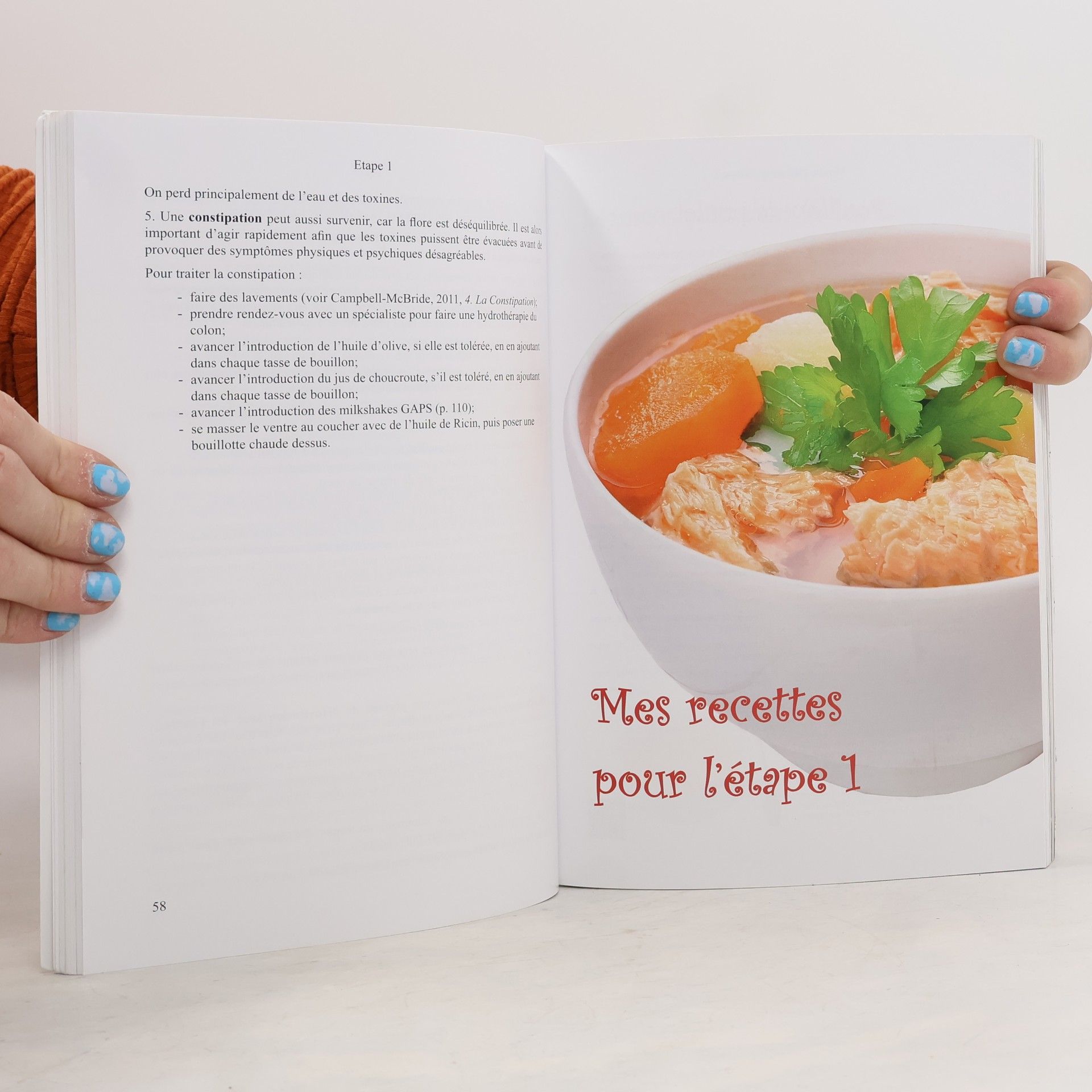 Denise Kruger Fantoli Guide et recettes pour manger GAPS