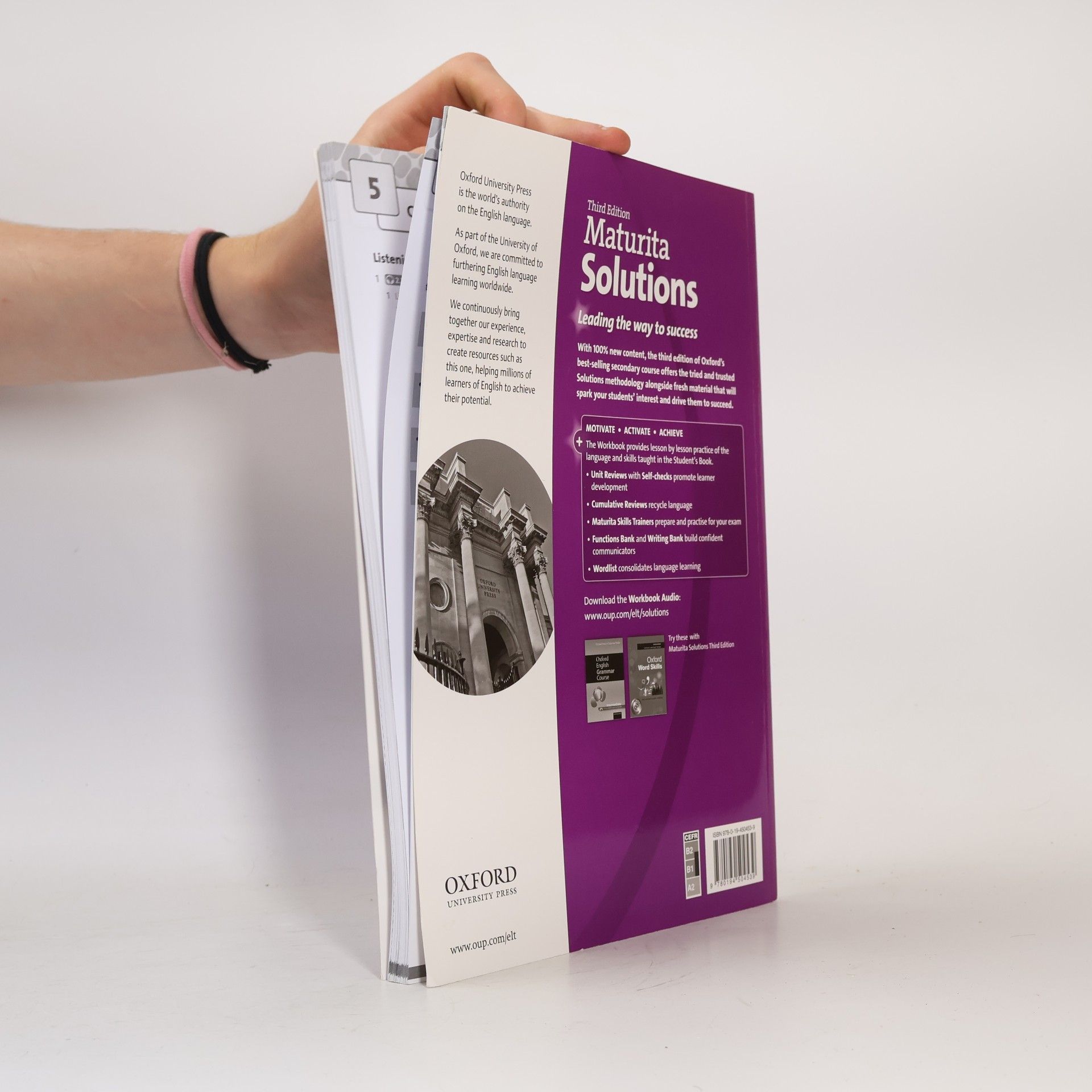 Various authors Maturita Solutions: Intermediate - Workbook