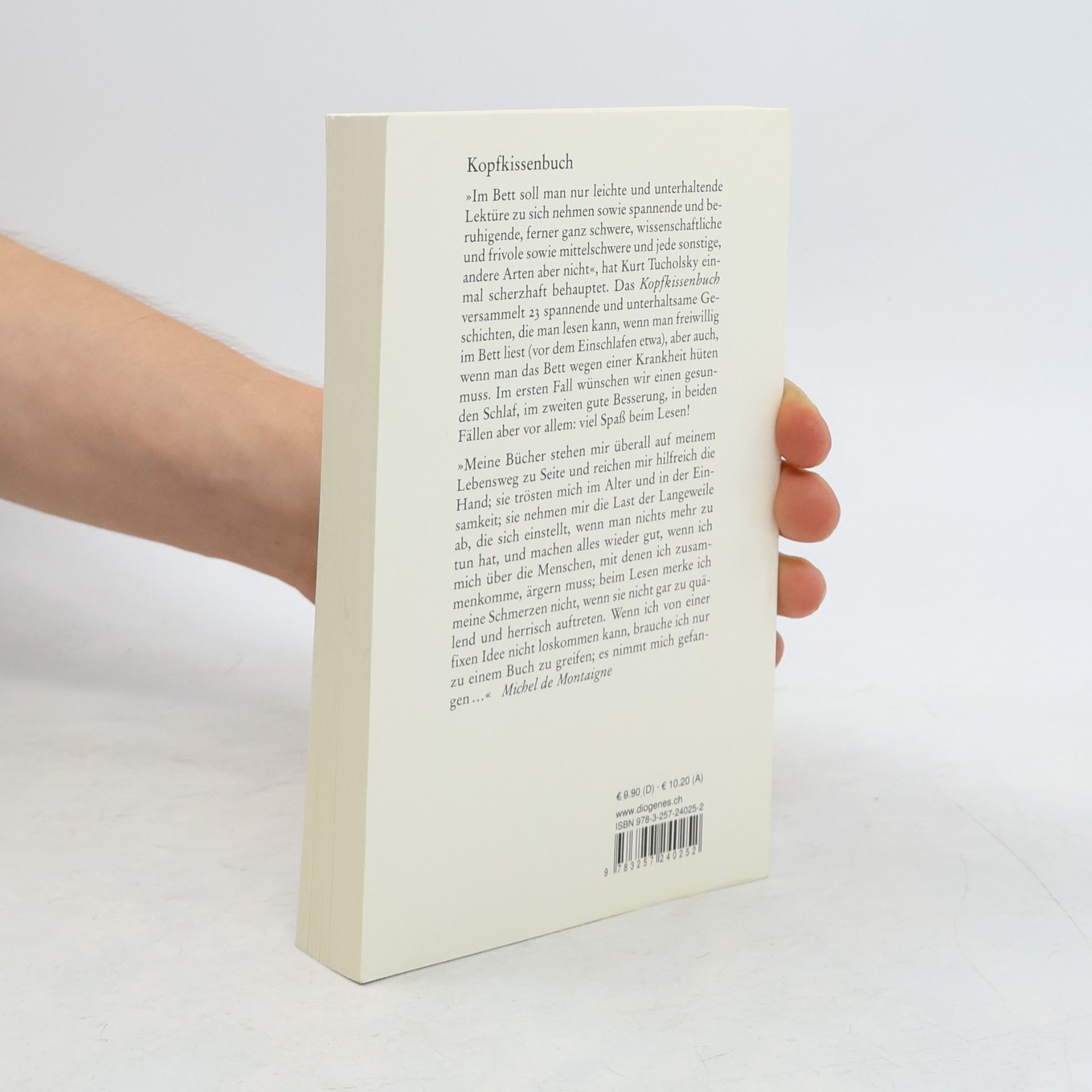 Daniel Keel Kopfkissenbuch