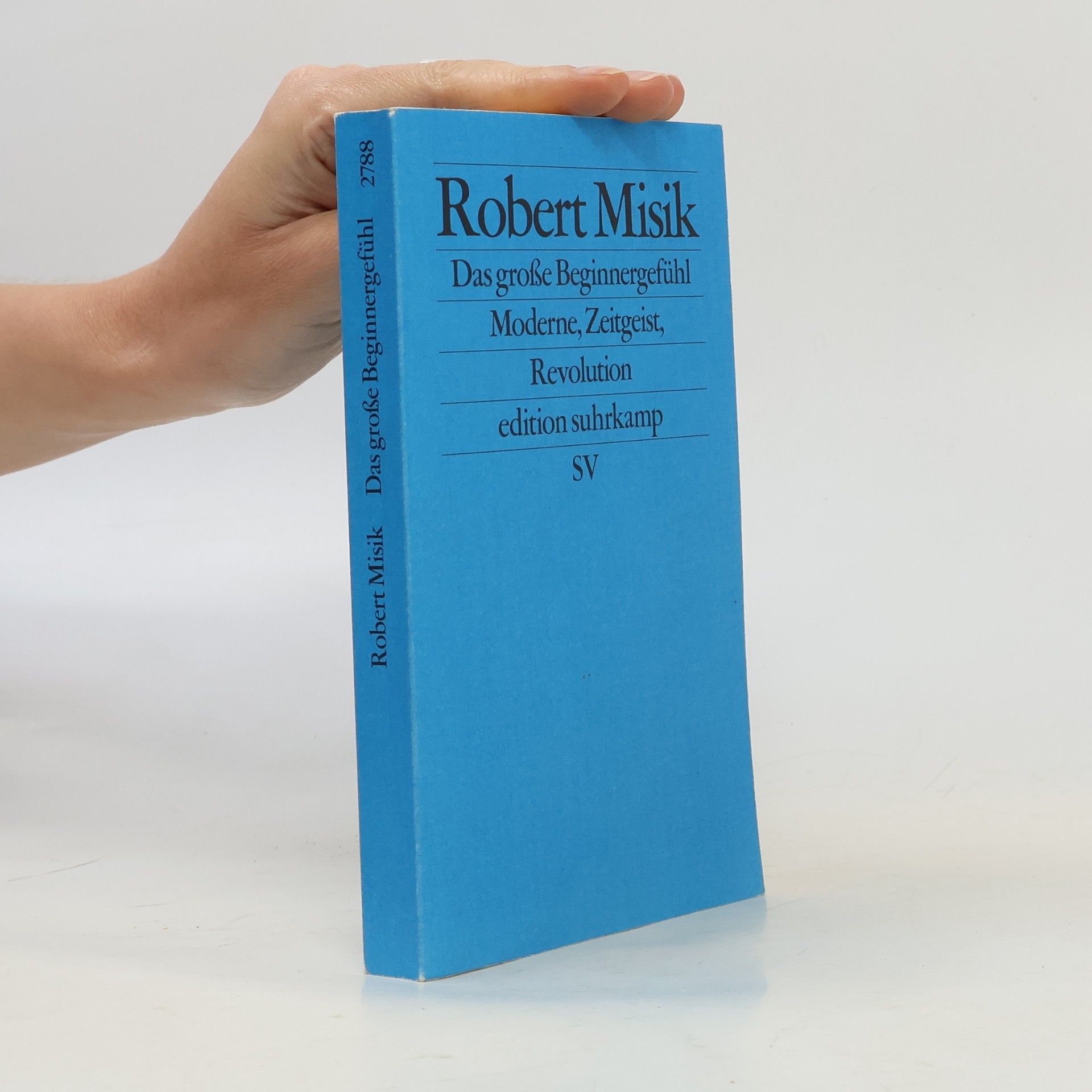 Robert Misik Das große Beginnergefühl