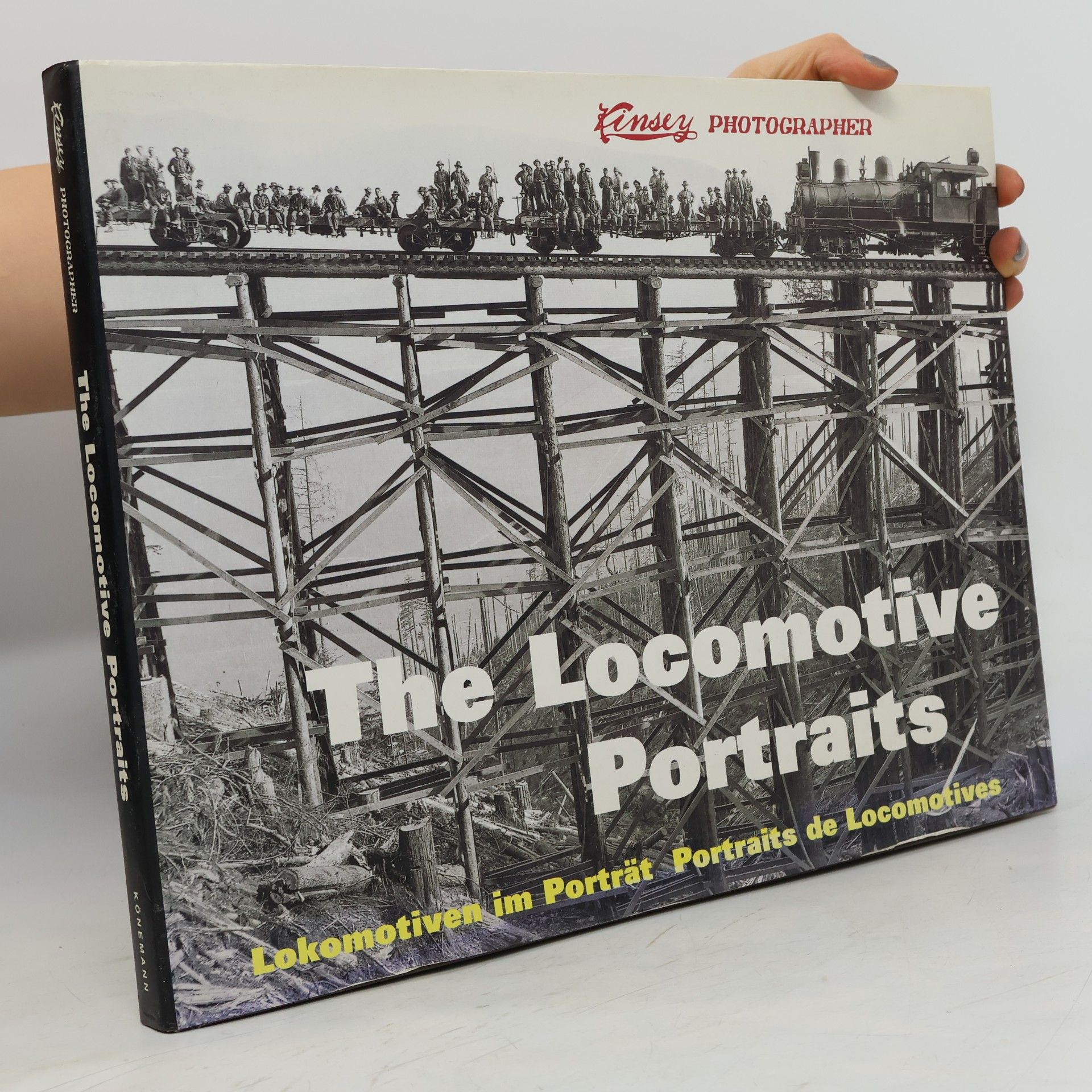 Rodolfo Petschek The Locomotive Portraits. : a half century of photographs by Darius and Tabitha May Kinsey