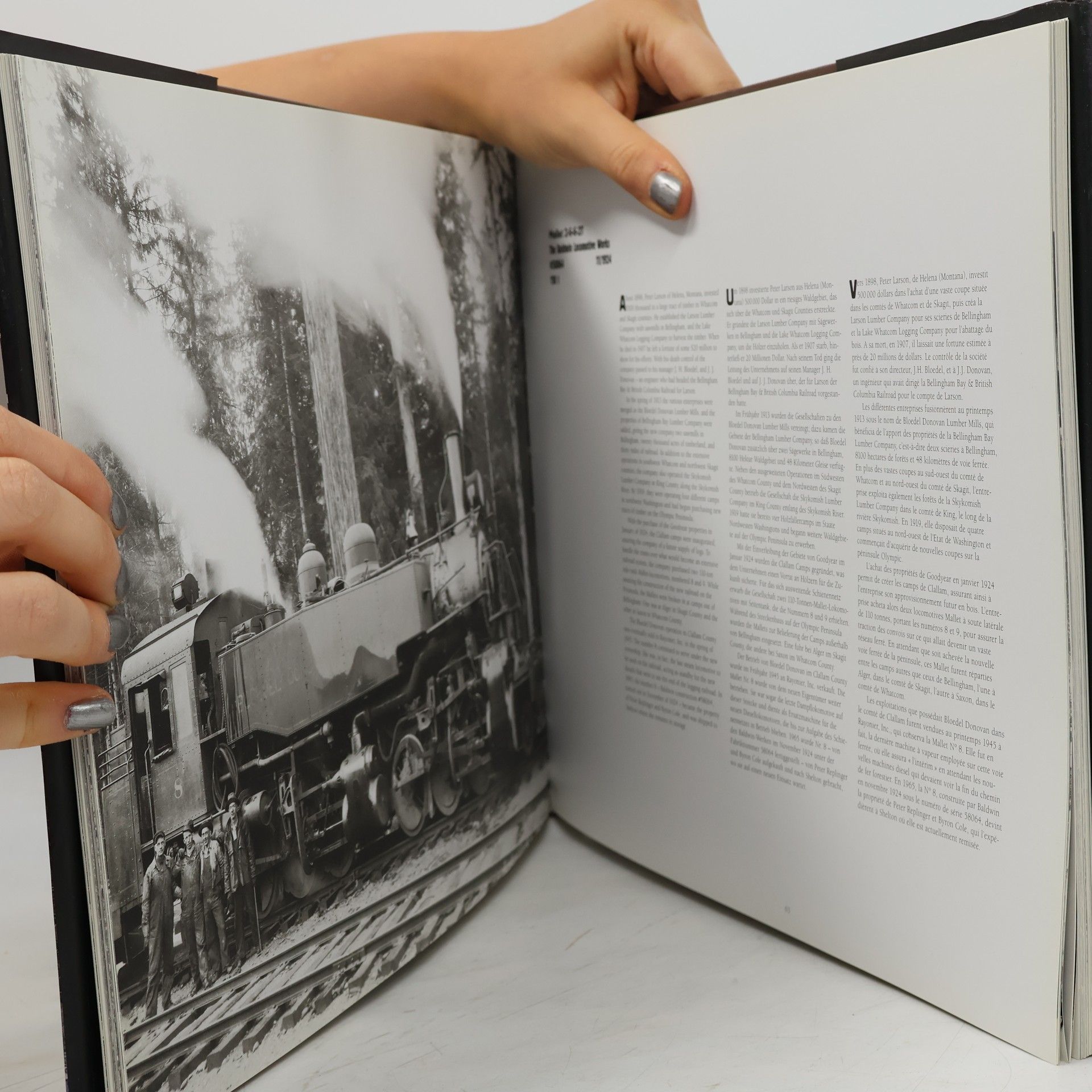 Dave Bohn The Locomotive Portraits. : a half century of photographs by Darius and Tabitha May Kinsey