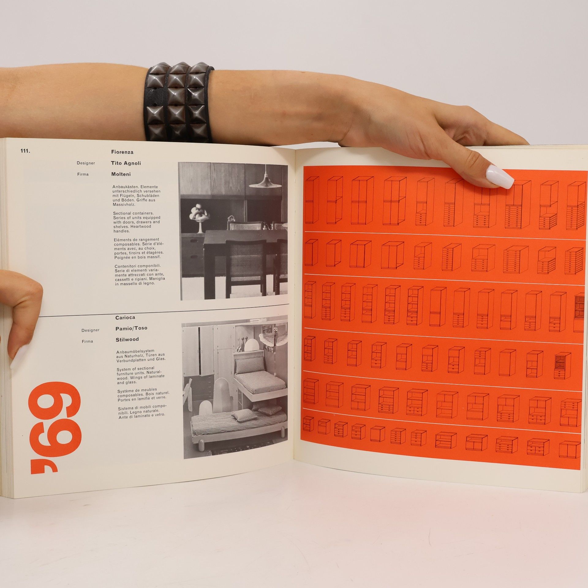 Autorenkollektiv Italienisches Möbel Design. Entwurf Gegenstand Bild