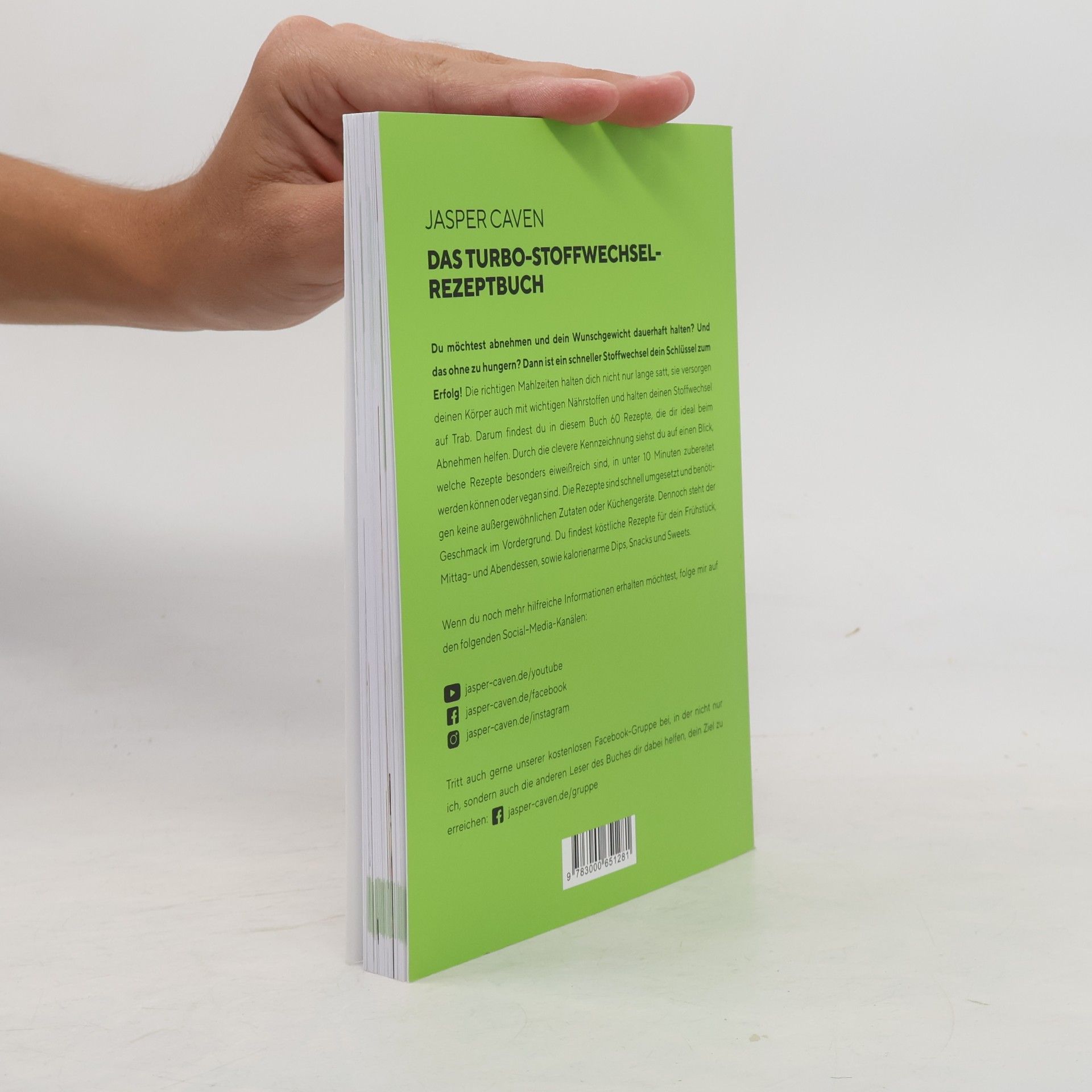 Jasper Caven Das Turbo Stoffwechsel Rezeptbuch
