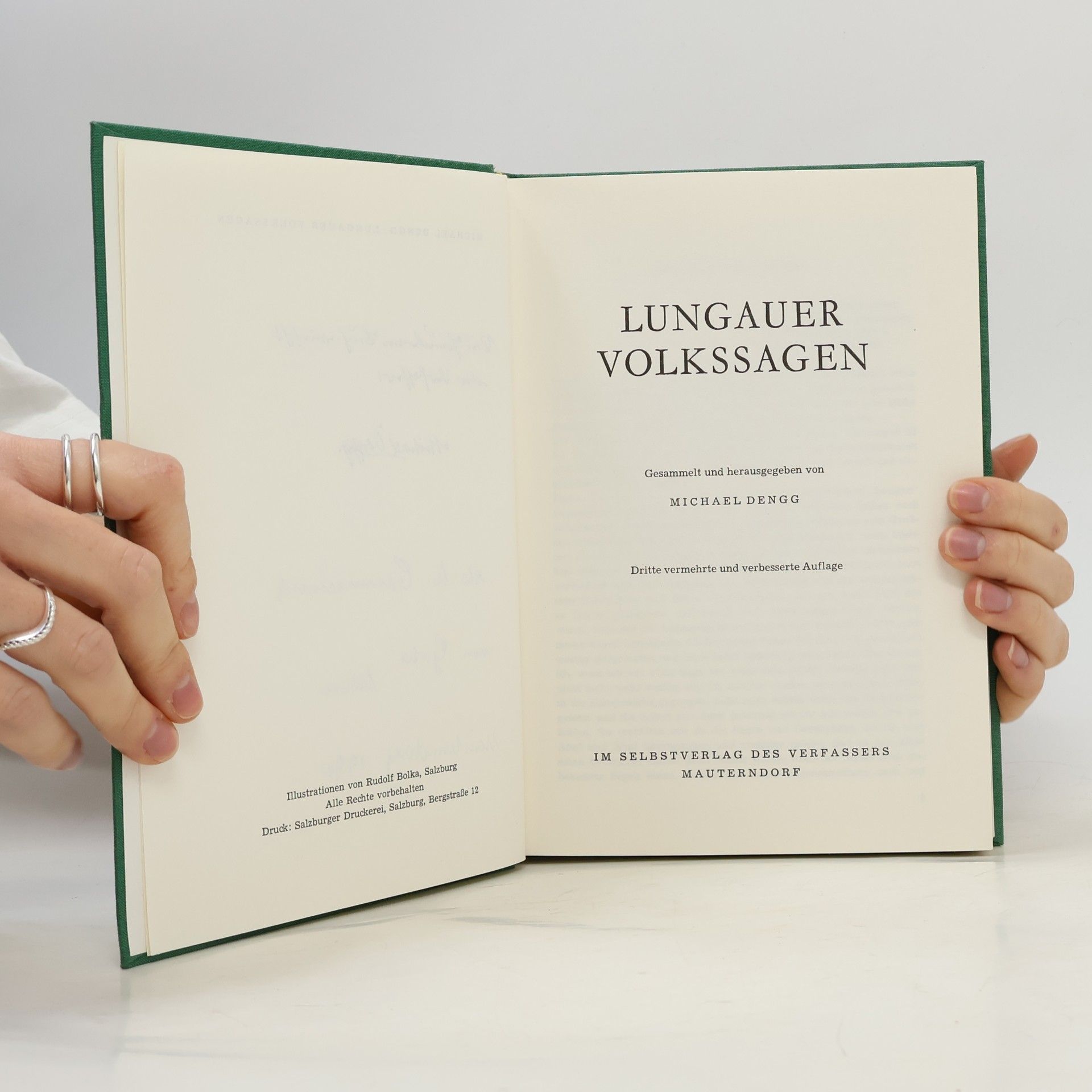 Michael Dengg Lungauer Volkssagen