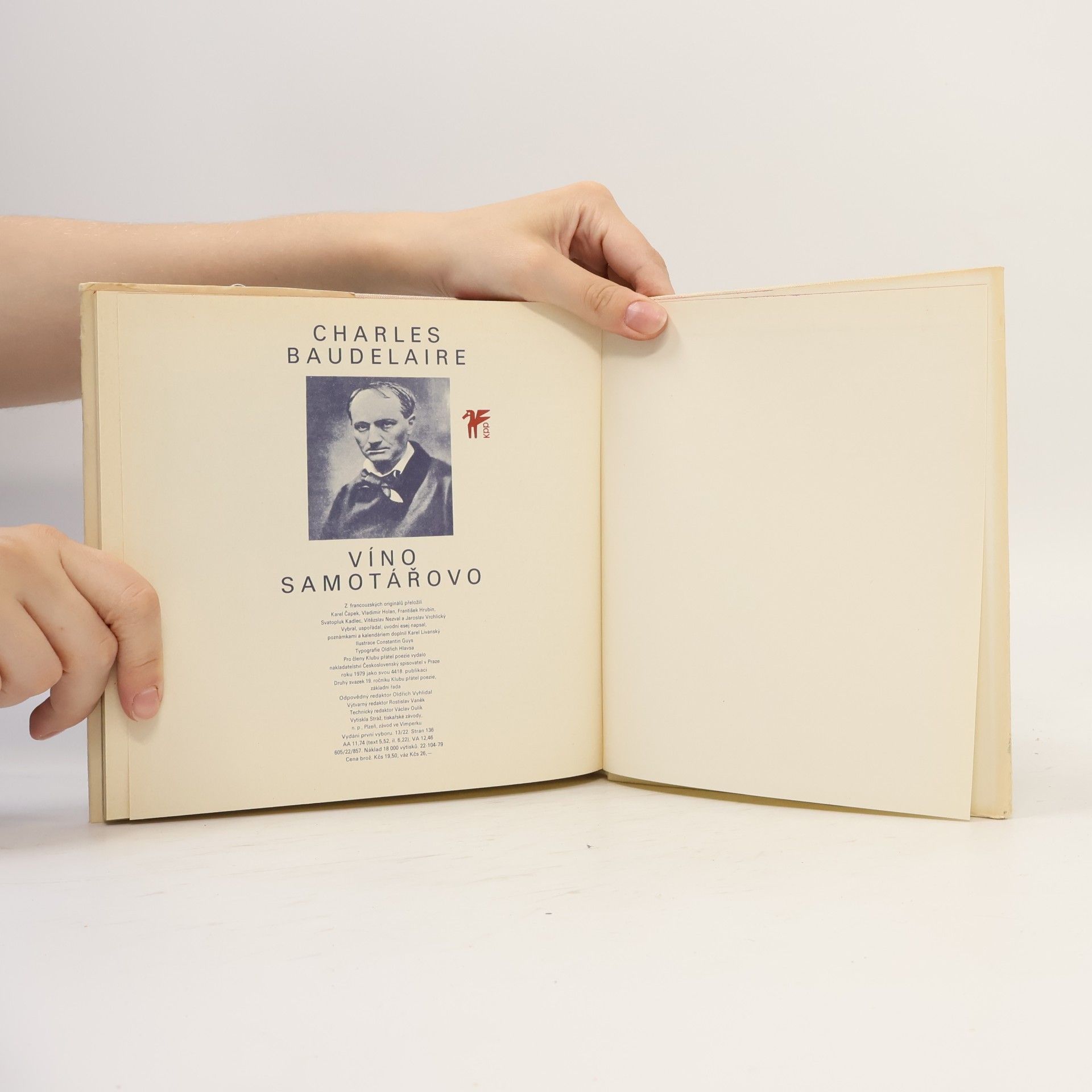Charles Baudelaire Víno samotářovo