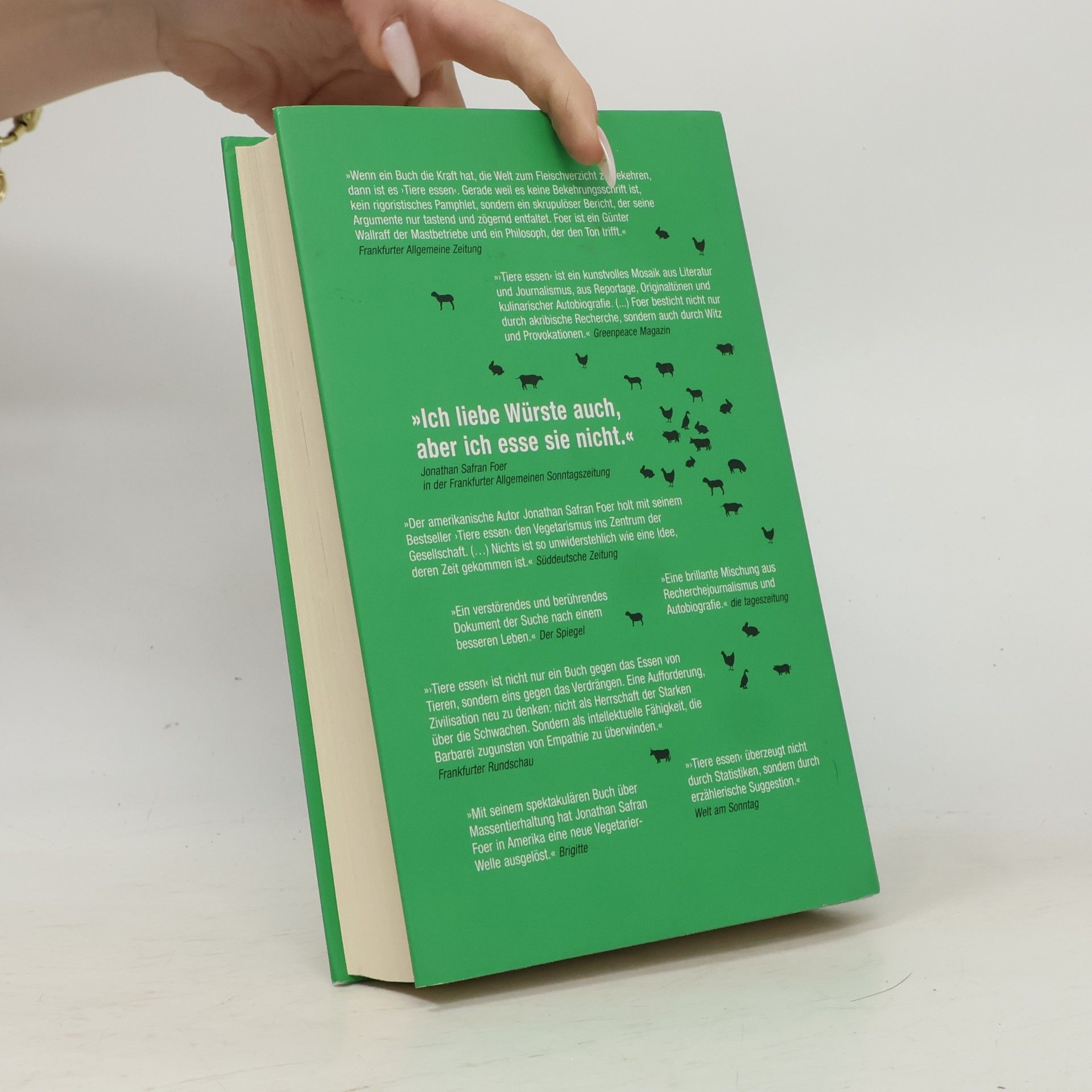 Jonathan Safran Foer Tiere Essen