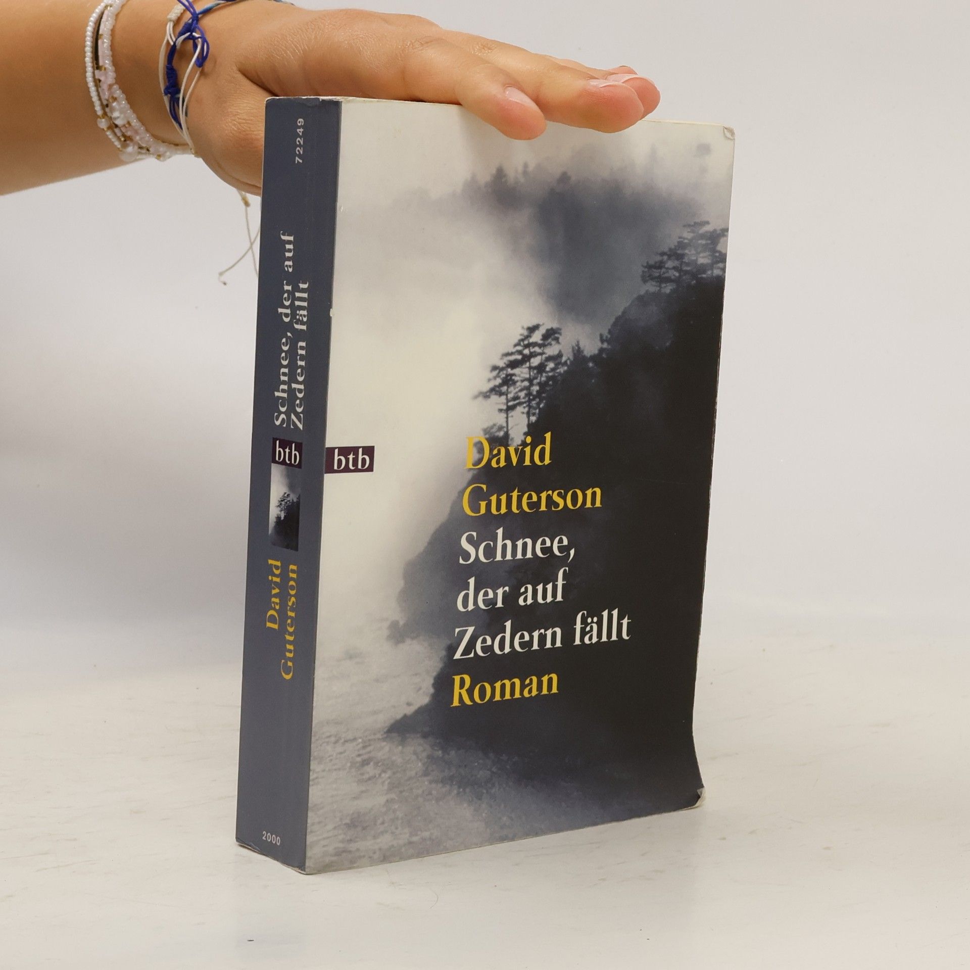 David Guterson Schnee, der auf Zedern fällt