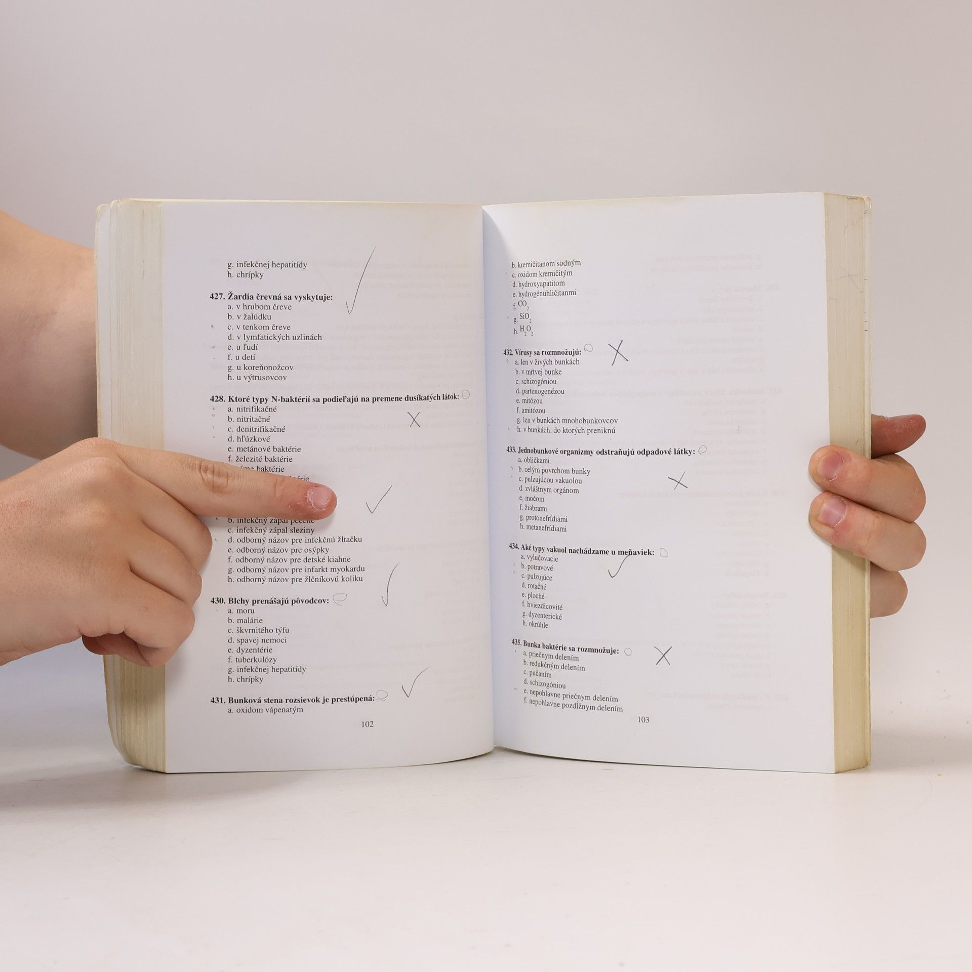 Various authors Podklady na prijímacie skúšky z biológie