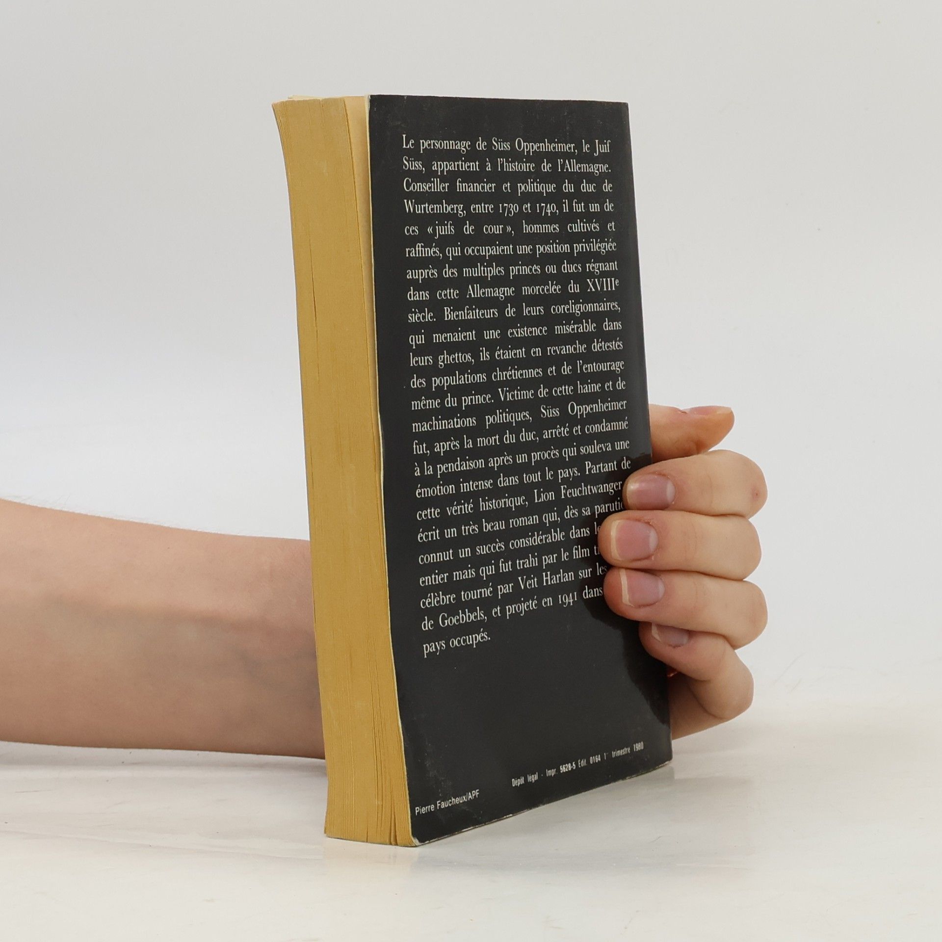 Lion Feuchtwanger Livre de Poche: Le Juif Süss