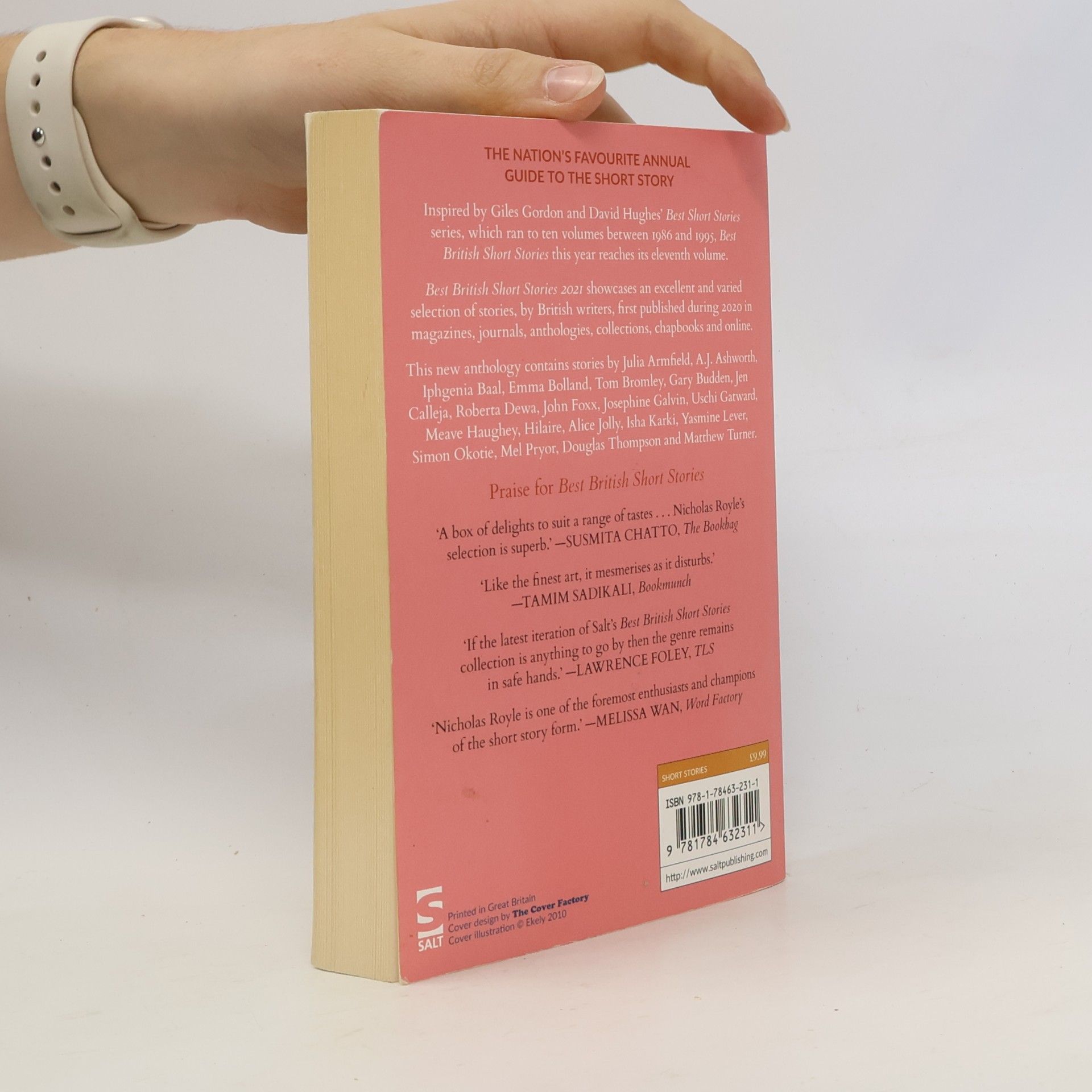 Julia Armfield Best British Short Stories 2021
