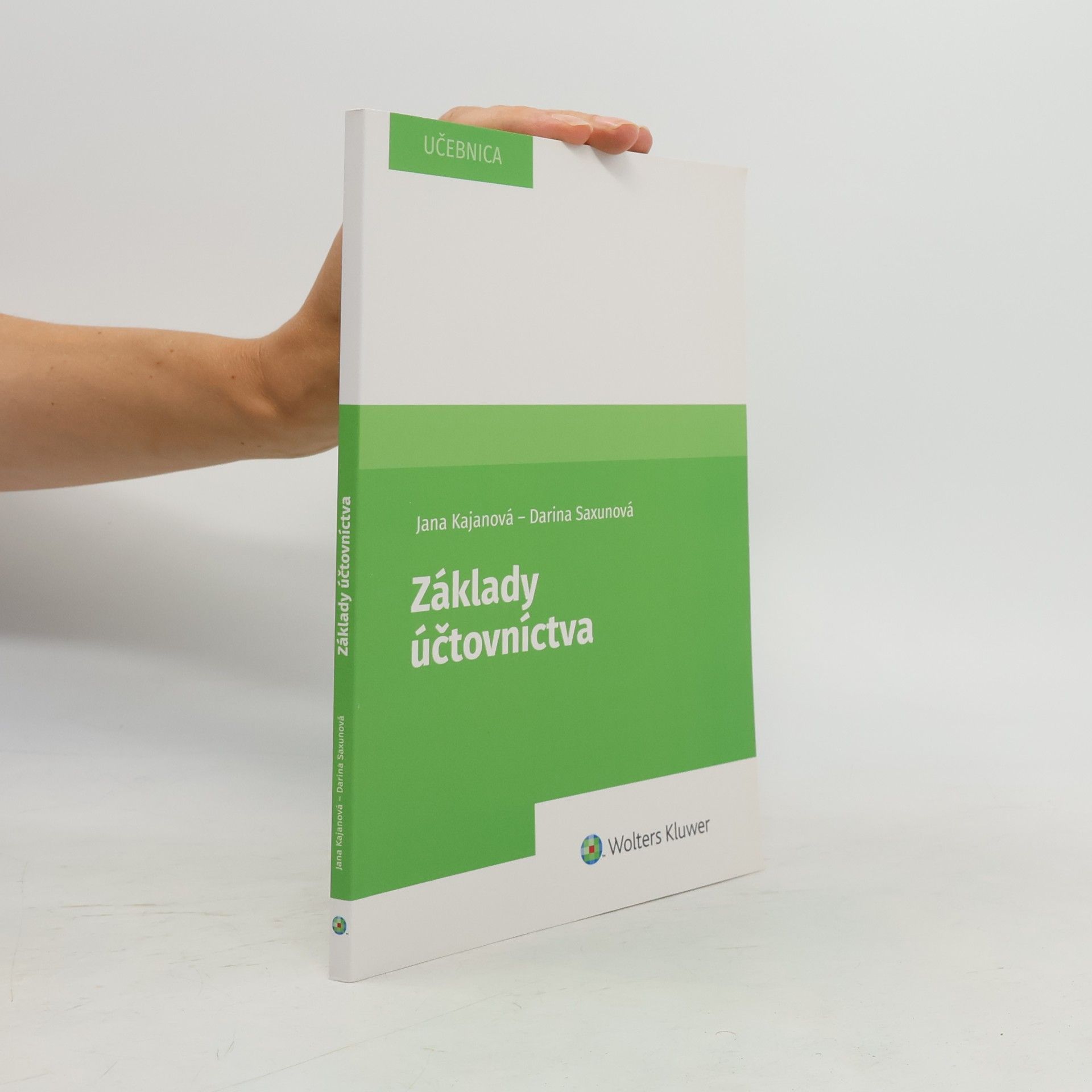 Darina Saxunová Základy účtovníctva : učebnica