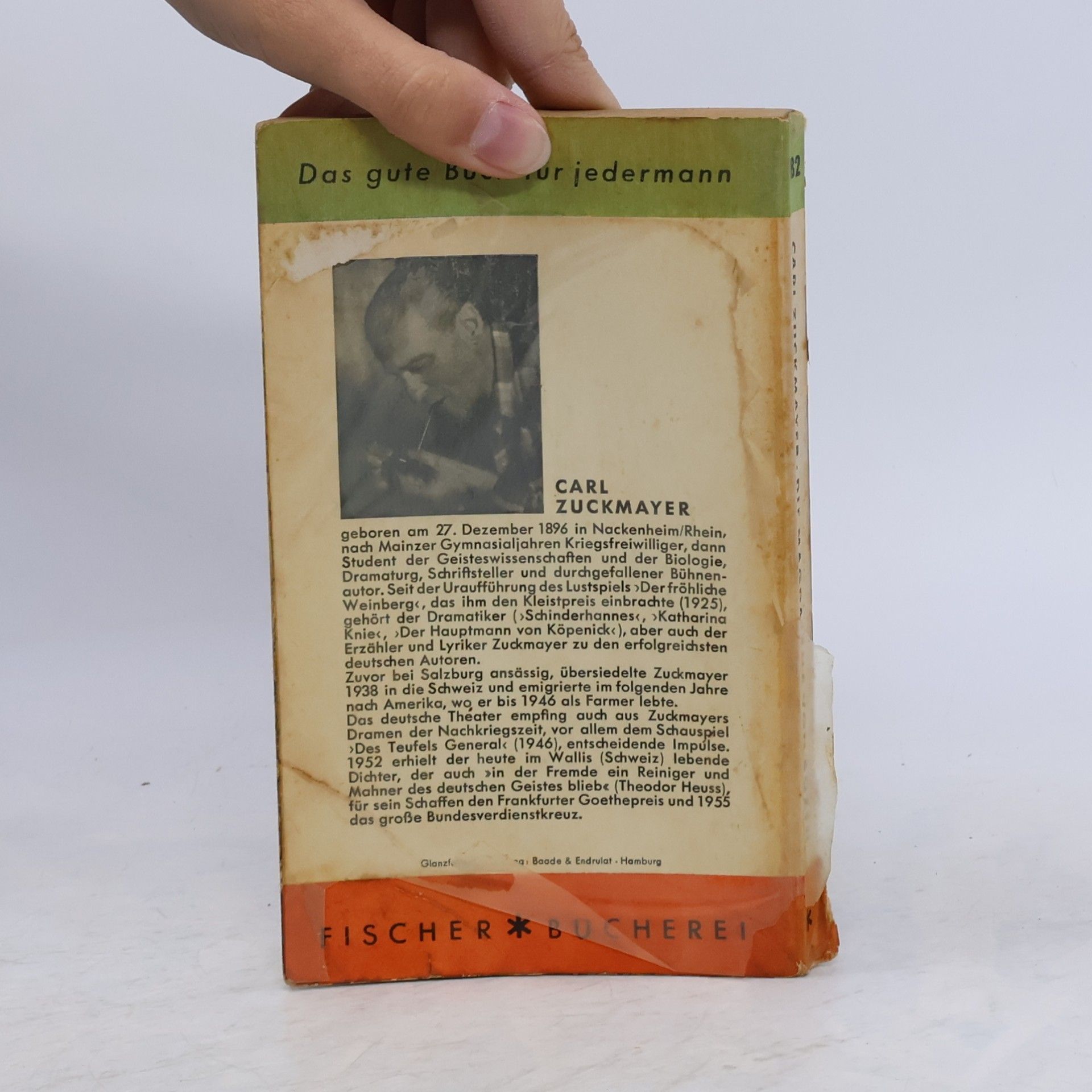 Carl Zuckmayer Die Magdalena von Bozen