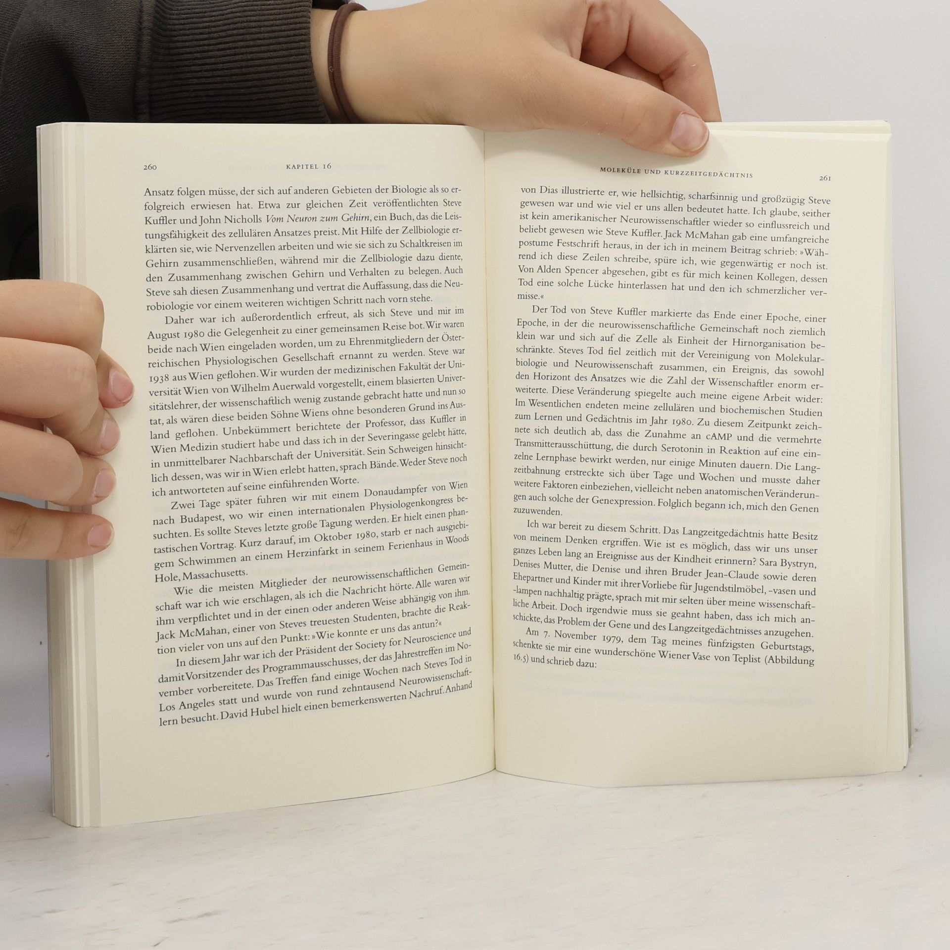 Eric Kandel Auf der Suche nach dem Gedächtnis