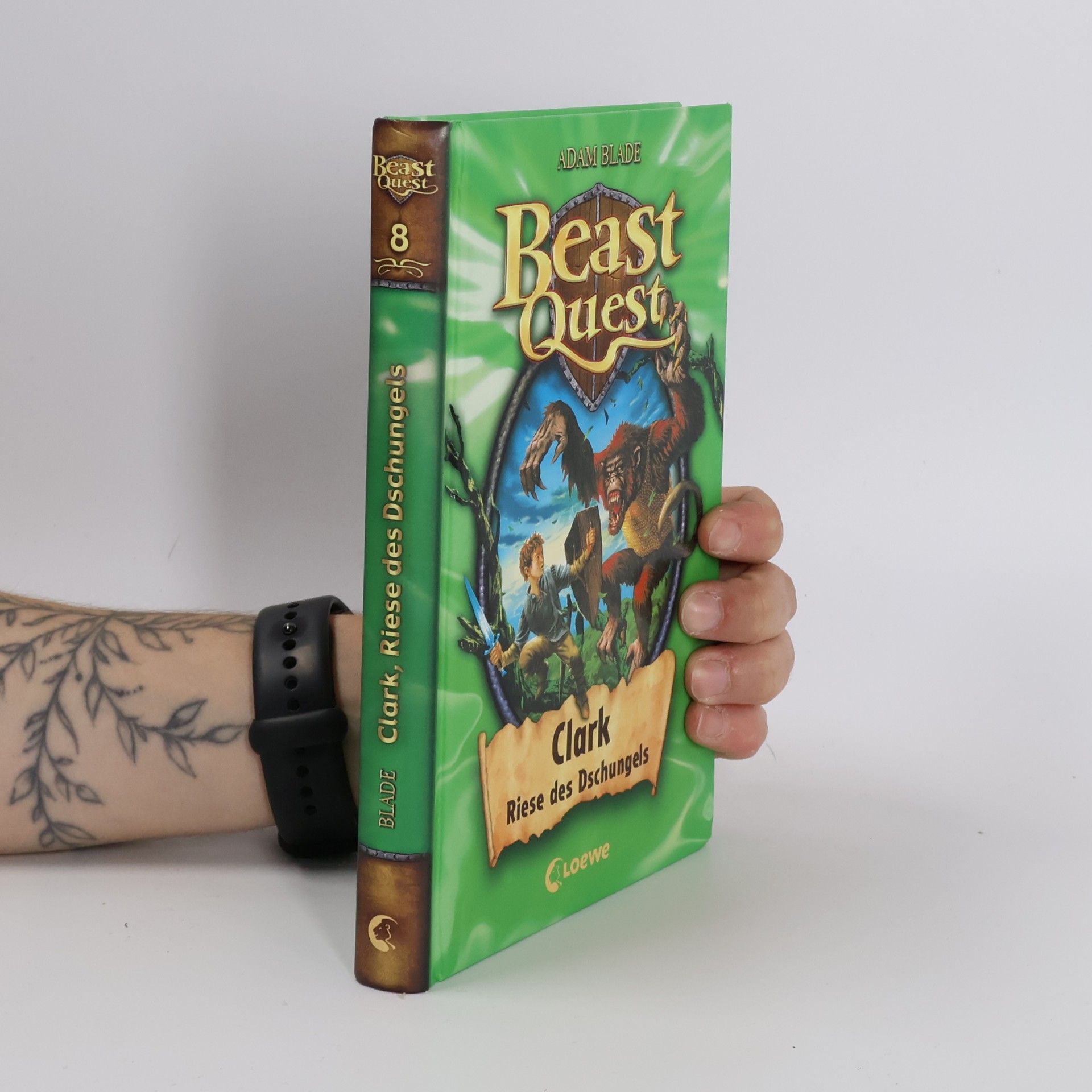 Adam Blade Beast Quest 8. Clark, Riese des Dschungels