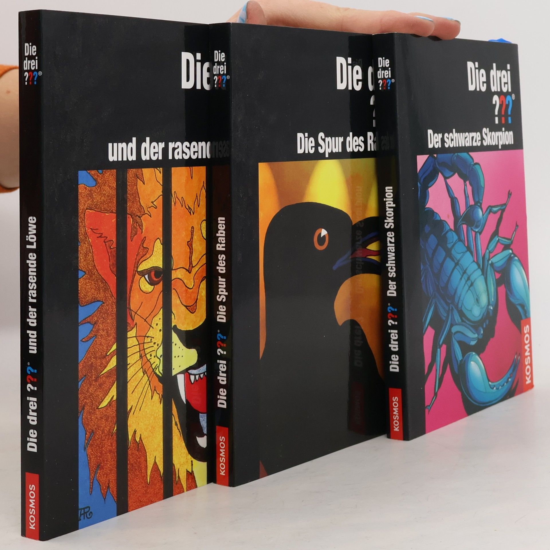 Boris Pfeiffer Die drei ??? Gefährliche Abenteuer (Der schwarze Skorpion, Die Spur des Raben, und der rasende Lowe)