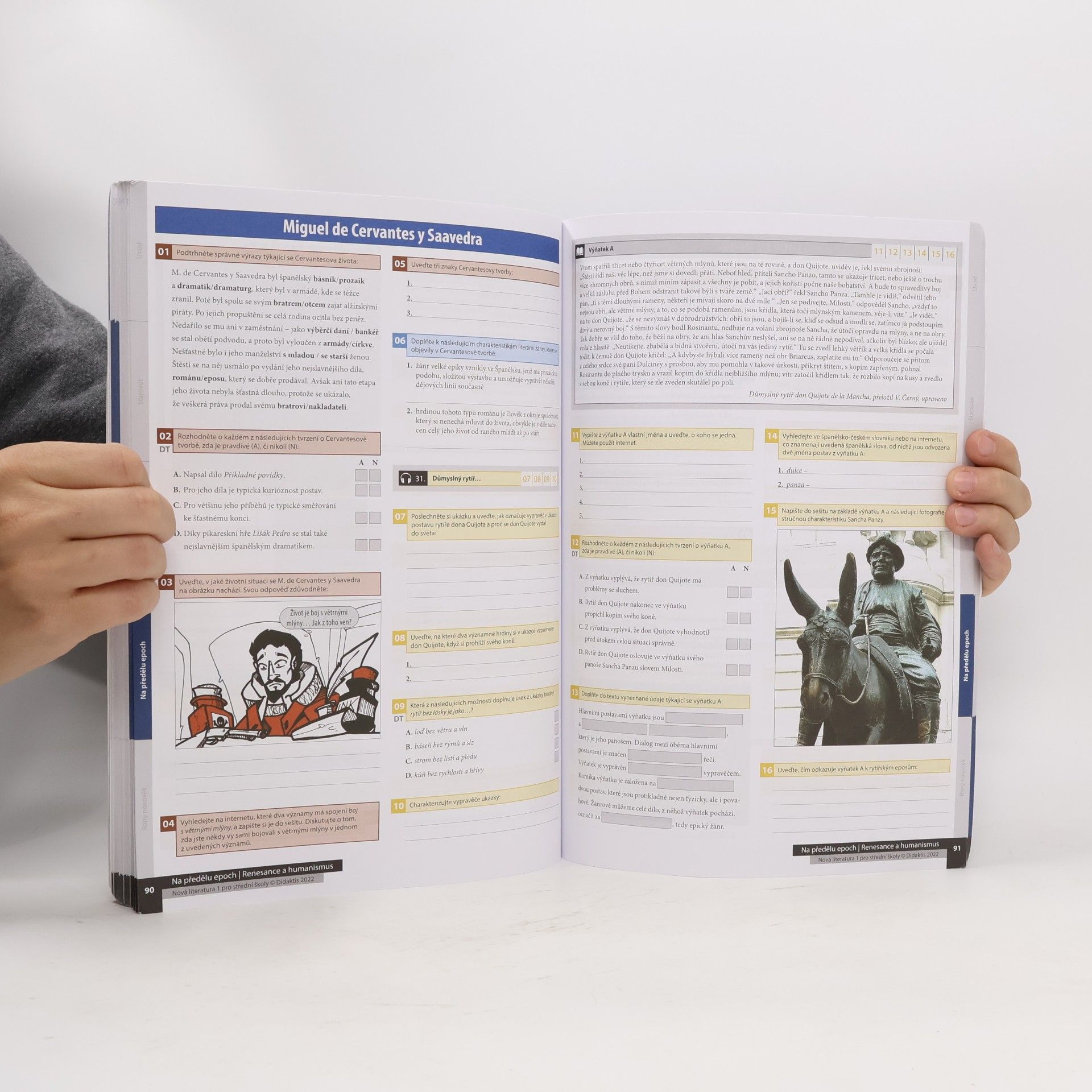 Autores varios Nová literatura pro střední školy 1. Pracovní sešit