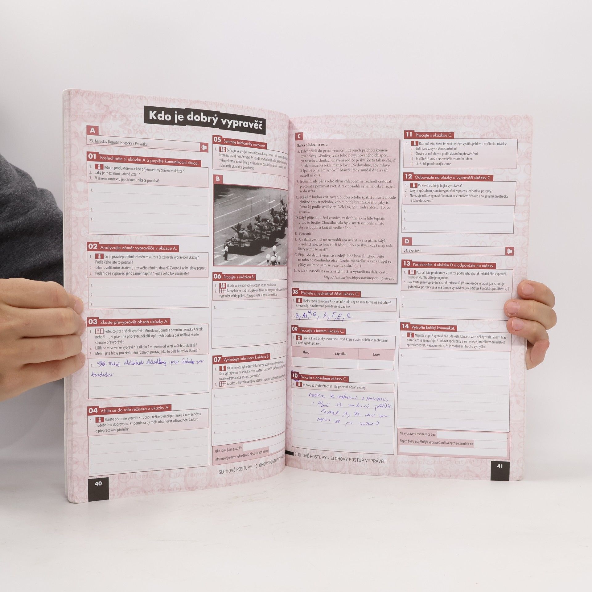 Various authors Český jazyk a komunikace pro střední školy. 1. díl, Pracovní sešit