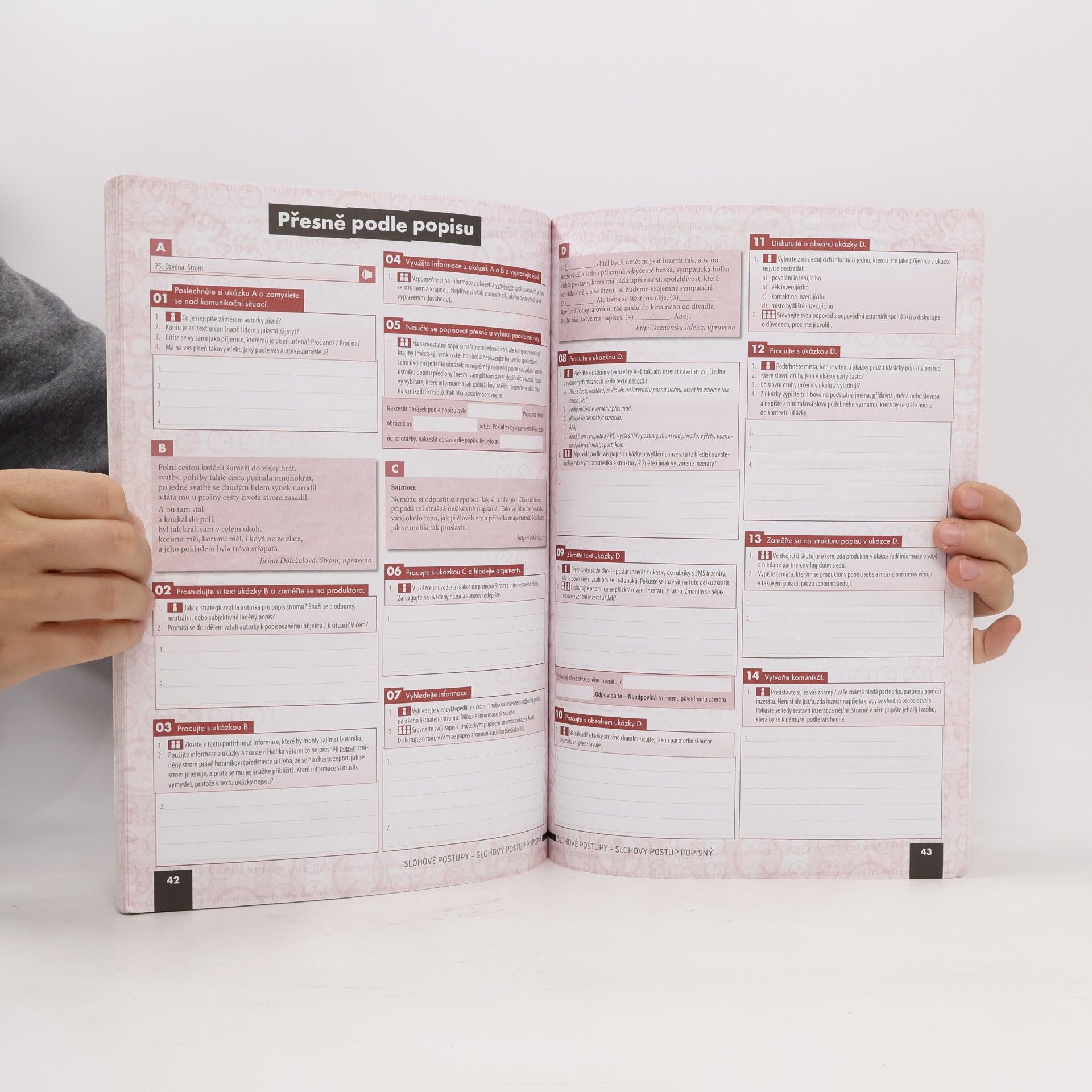 Various authors Český jazyk a komunikace pro střední školy. 1. díl, Pracovní sešit