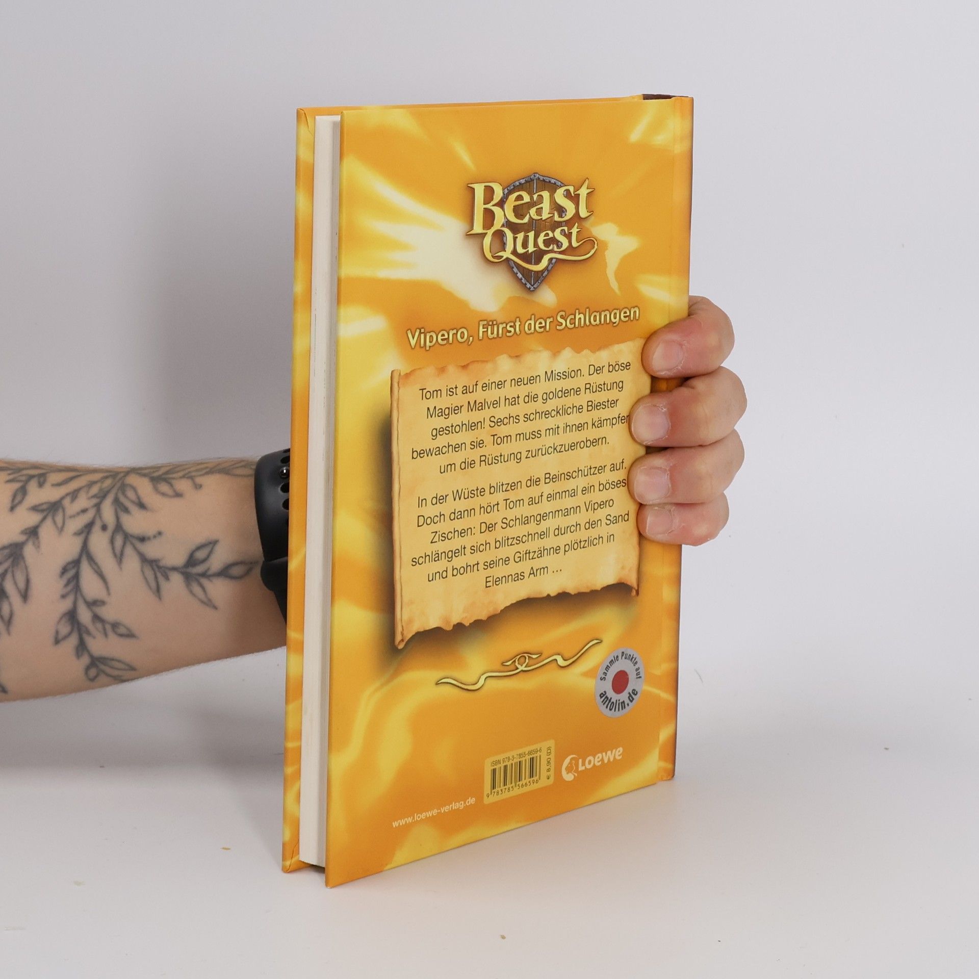 Adam Blade Beast Quest 10. Vipero, Fürst der Schlangen