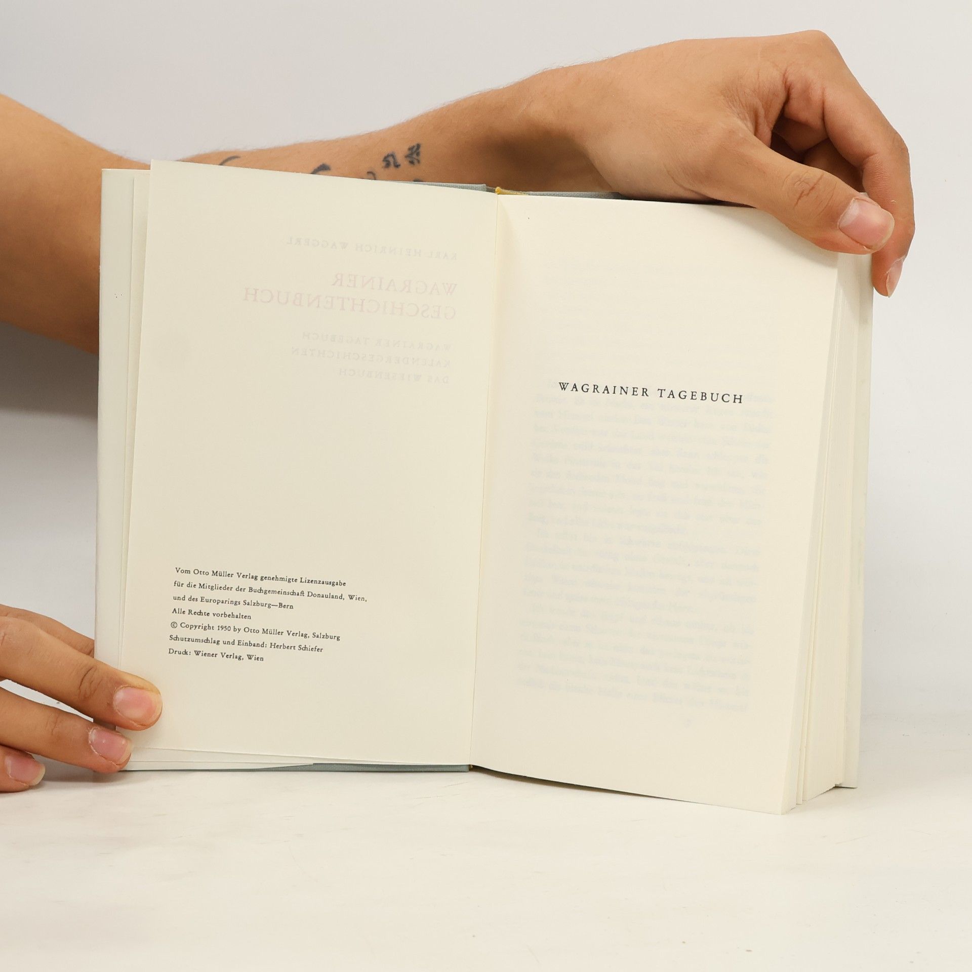 Karl Heinrich Waggerl Wagrainer geschichten Buch