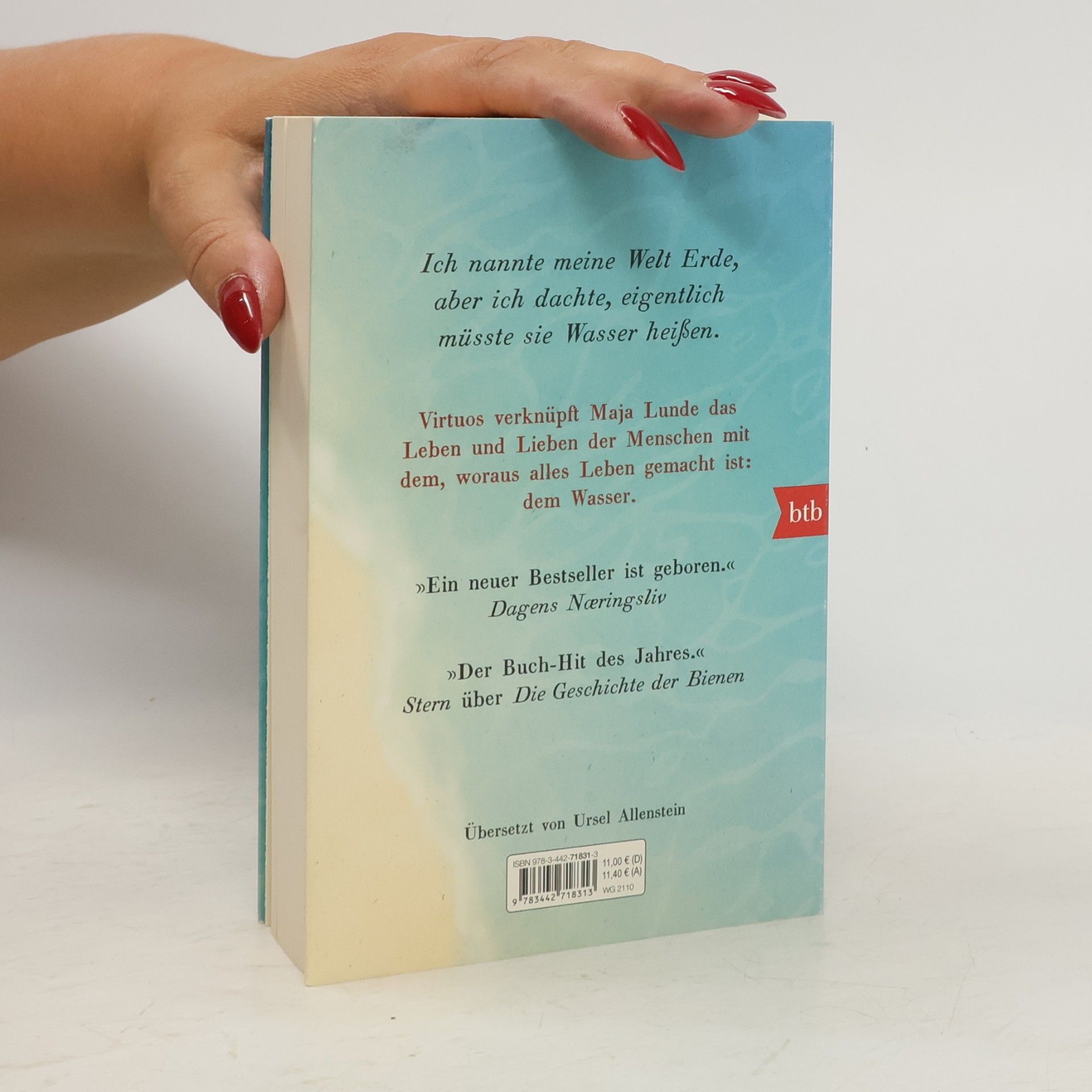 Maja Lunde Die Geschichte des Wassers : Roman