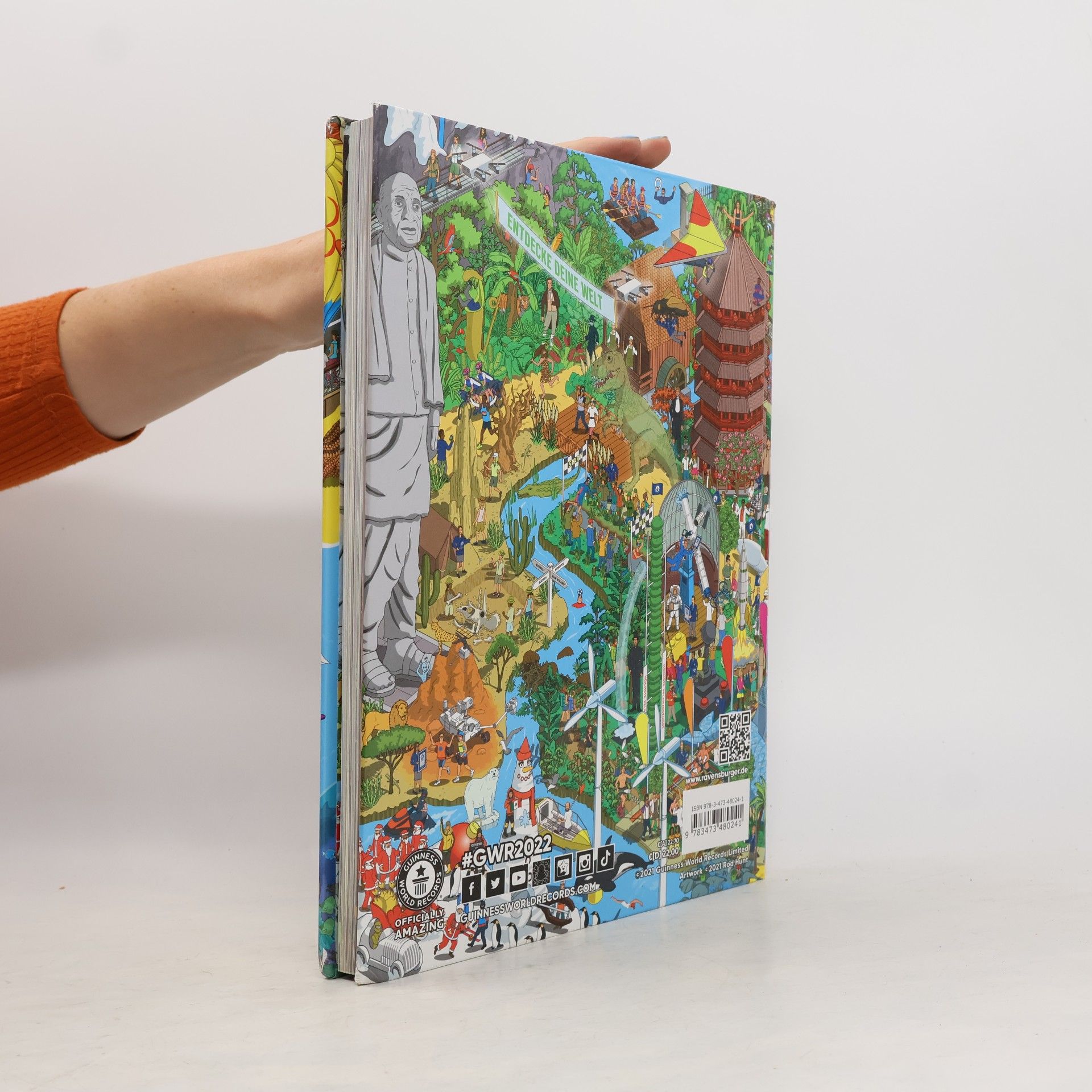 AA.VV. Guinness World Records 2022. Deutschsprachige Ausgabe