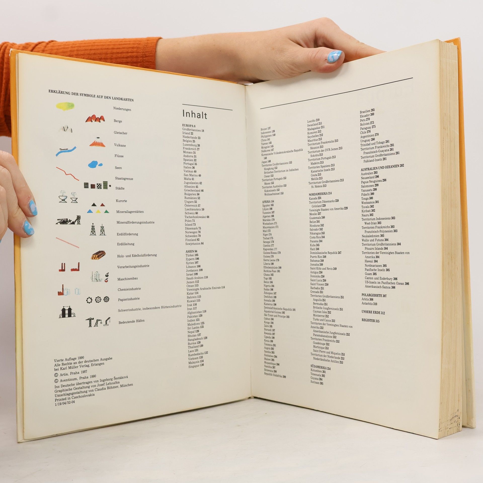 Blanka Křiklánová Der große illustrierte Kinderatlas