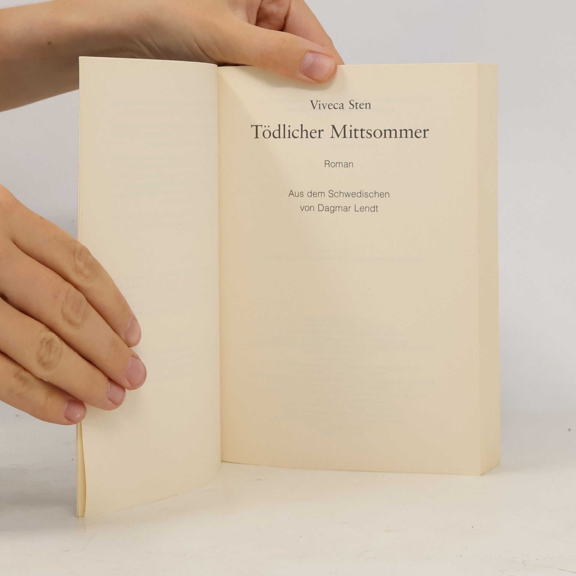 Viveca Sten Tödlicher Mittsommer