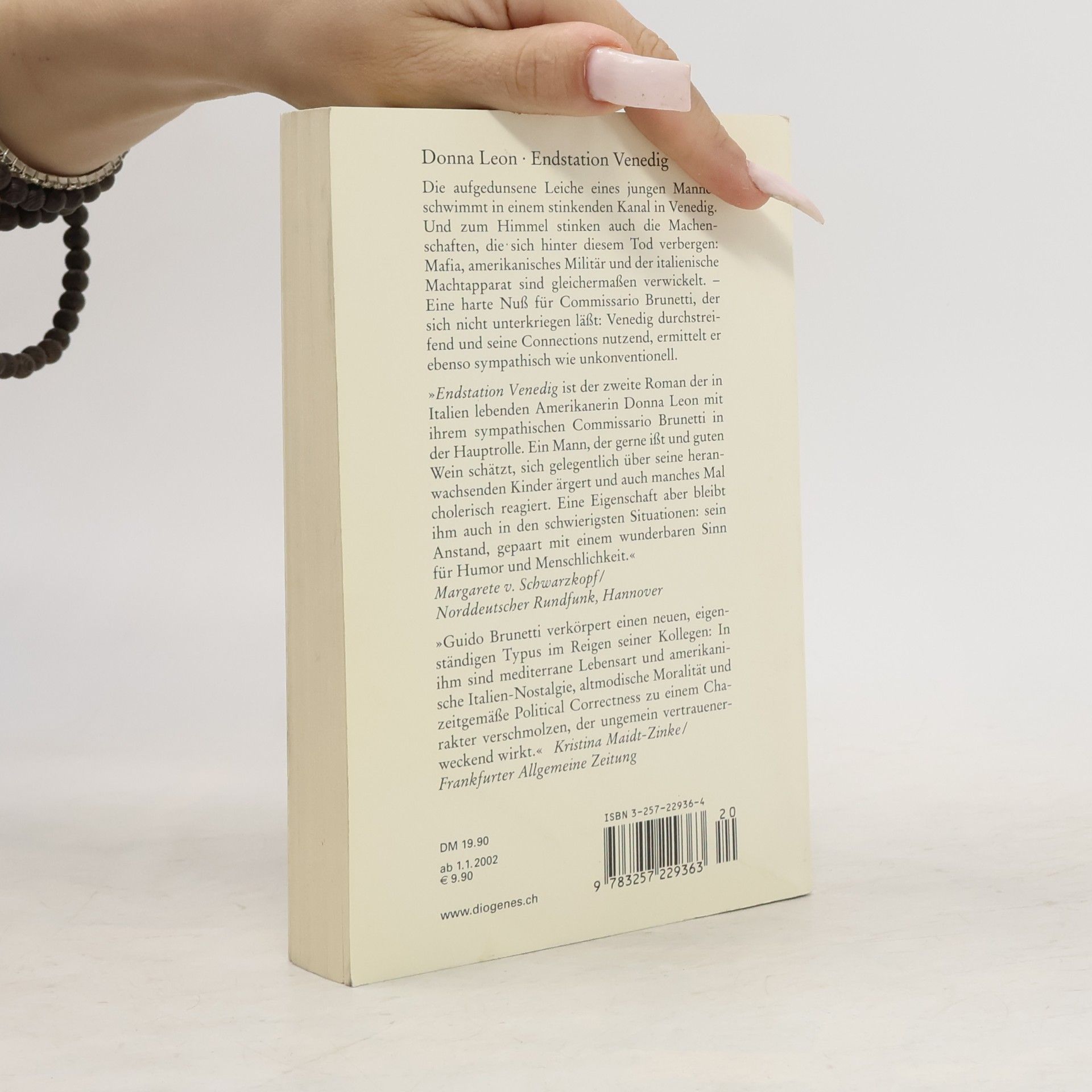 Donna Leon Endstation Venedig