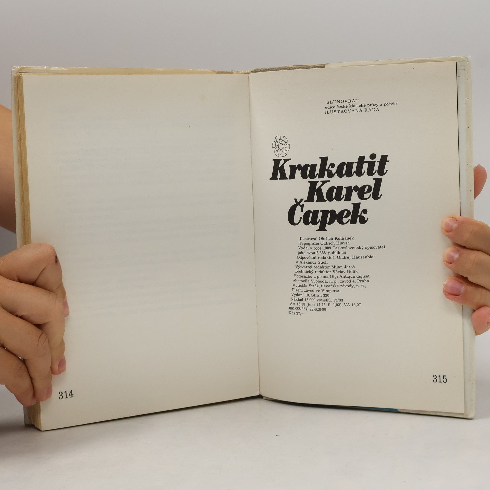 Karel Čapek Krakatit