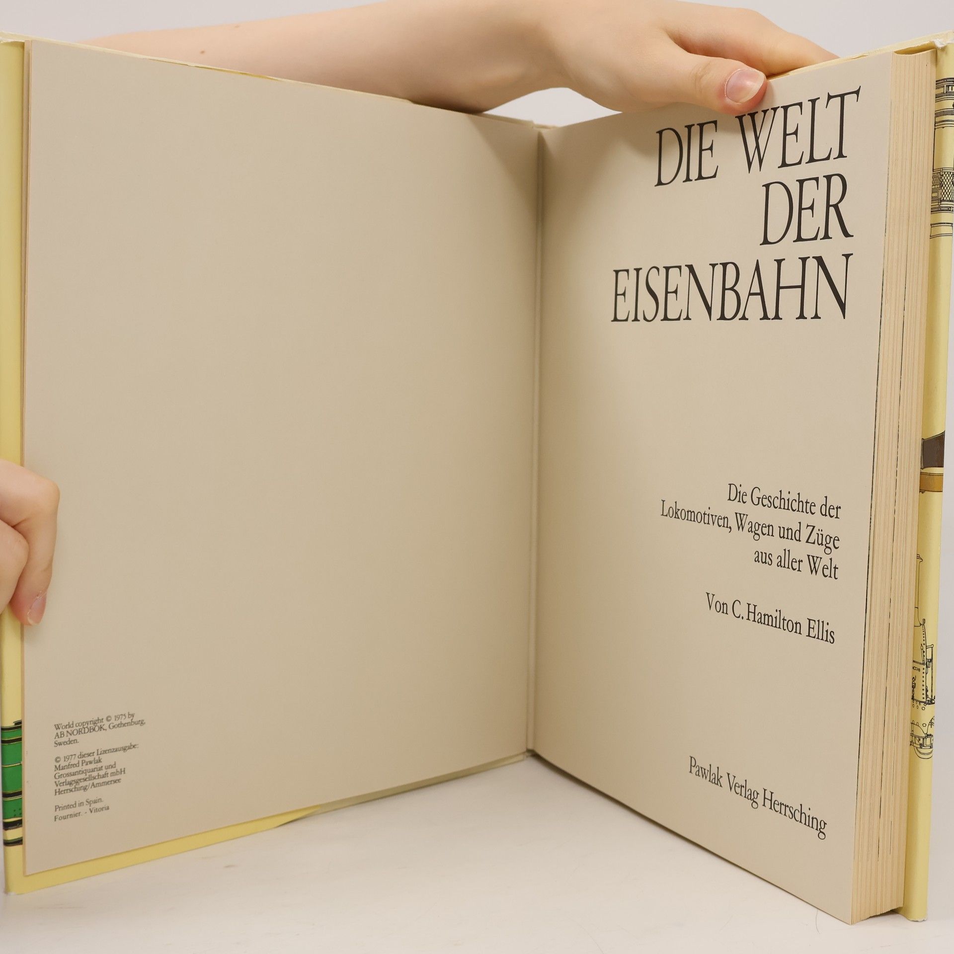 C. Hamilton Ellis Die Welt. Der Eisenbahn