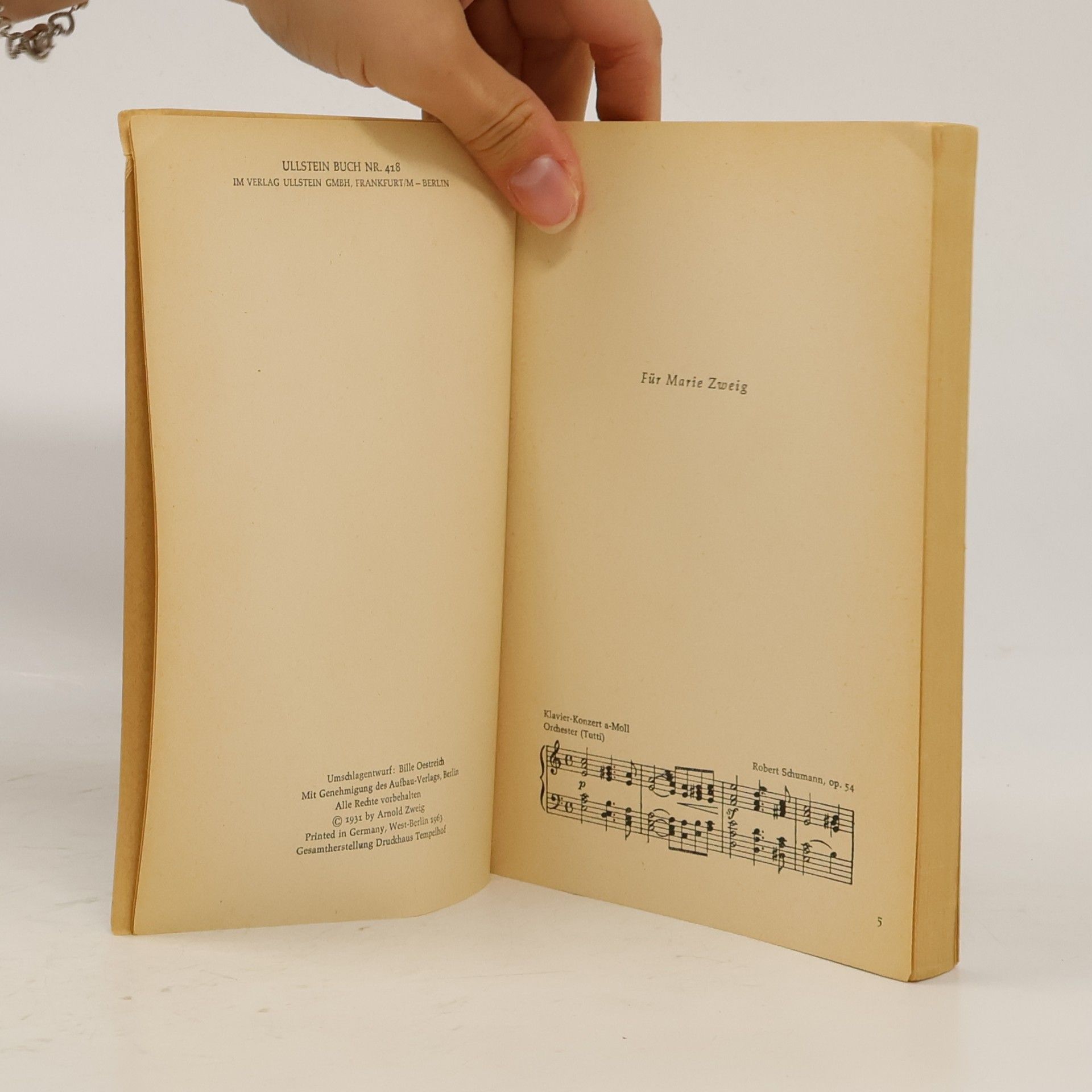 Arnold Zweig Junge Frau von 1914