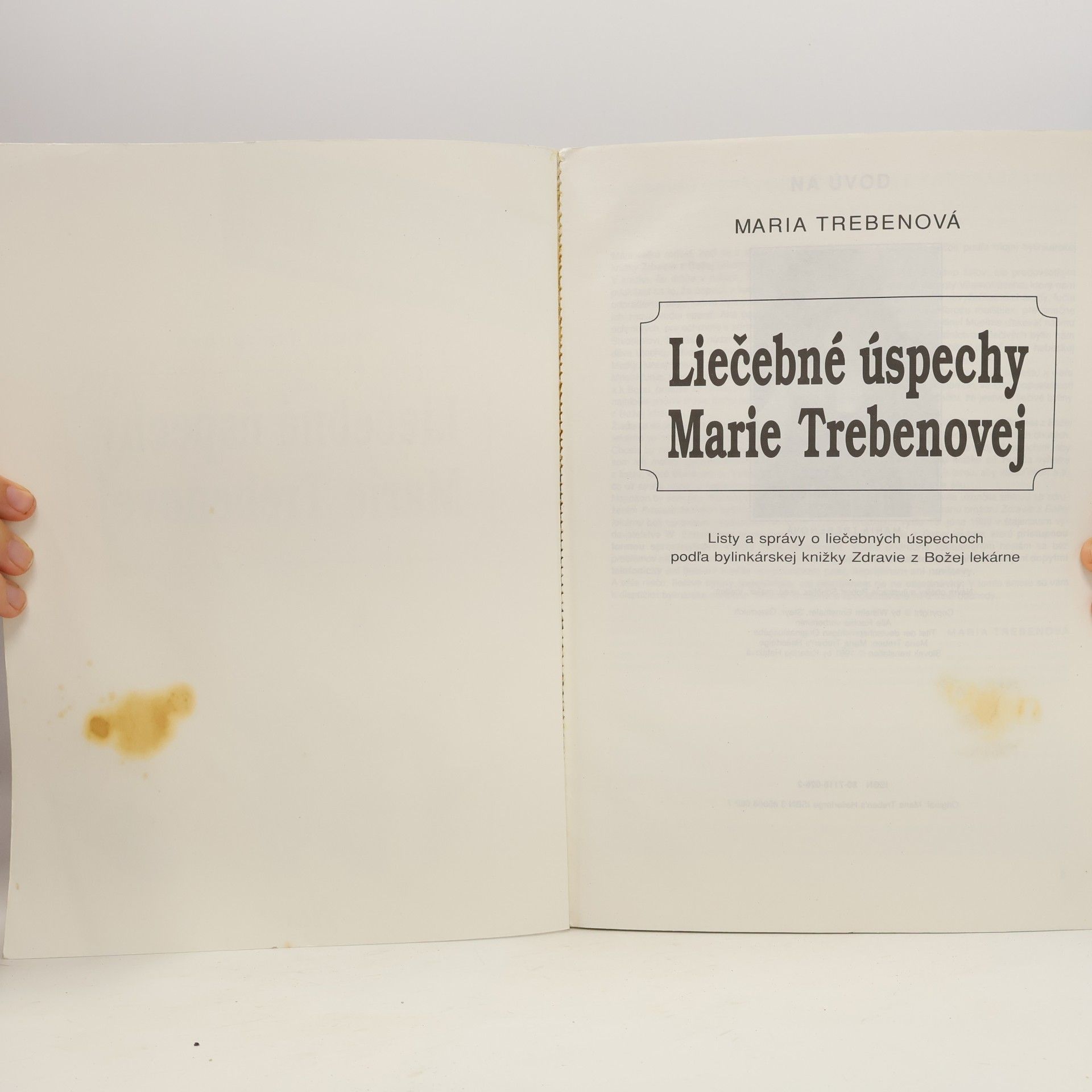 Maria Treben Liečebné úspechy Marie Trebenovej